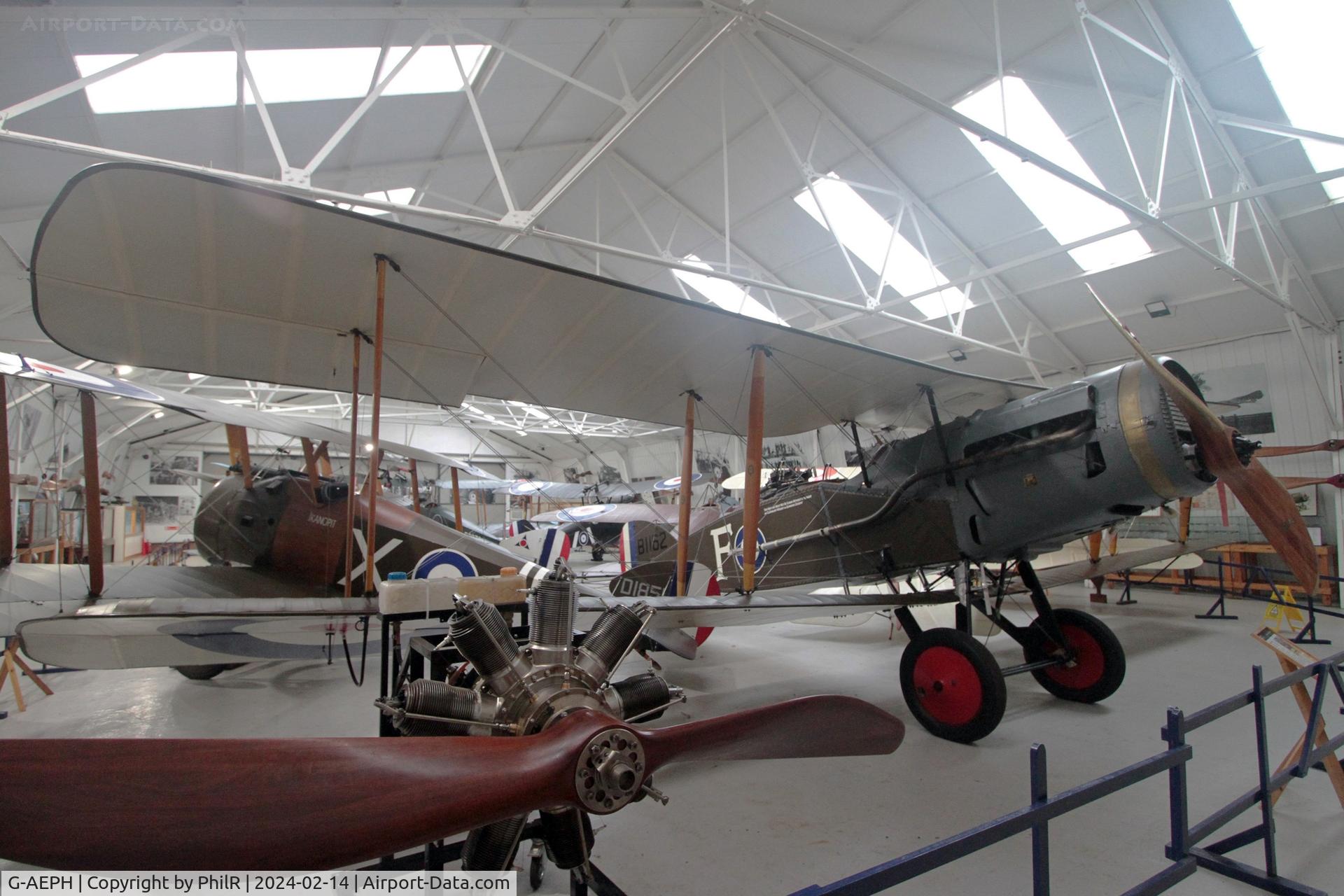G-AEPH, 1918 Bristol F.2B Fighter C/N 7575, 'B1162' (D8096, G-AEPH) 1918 Bristol F2b Fighter Old Warden