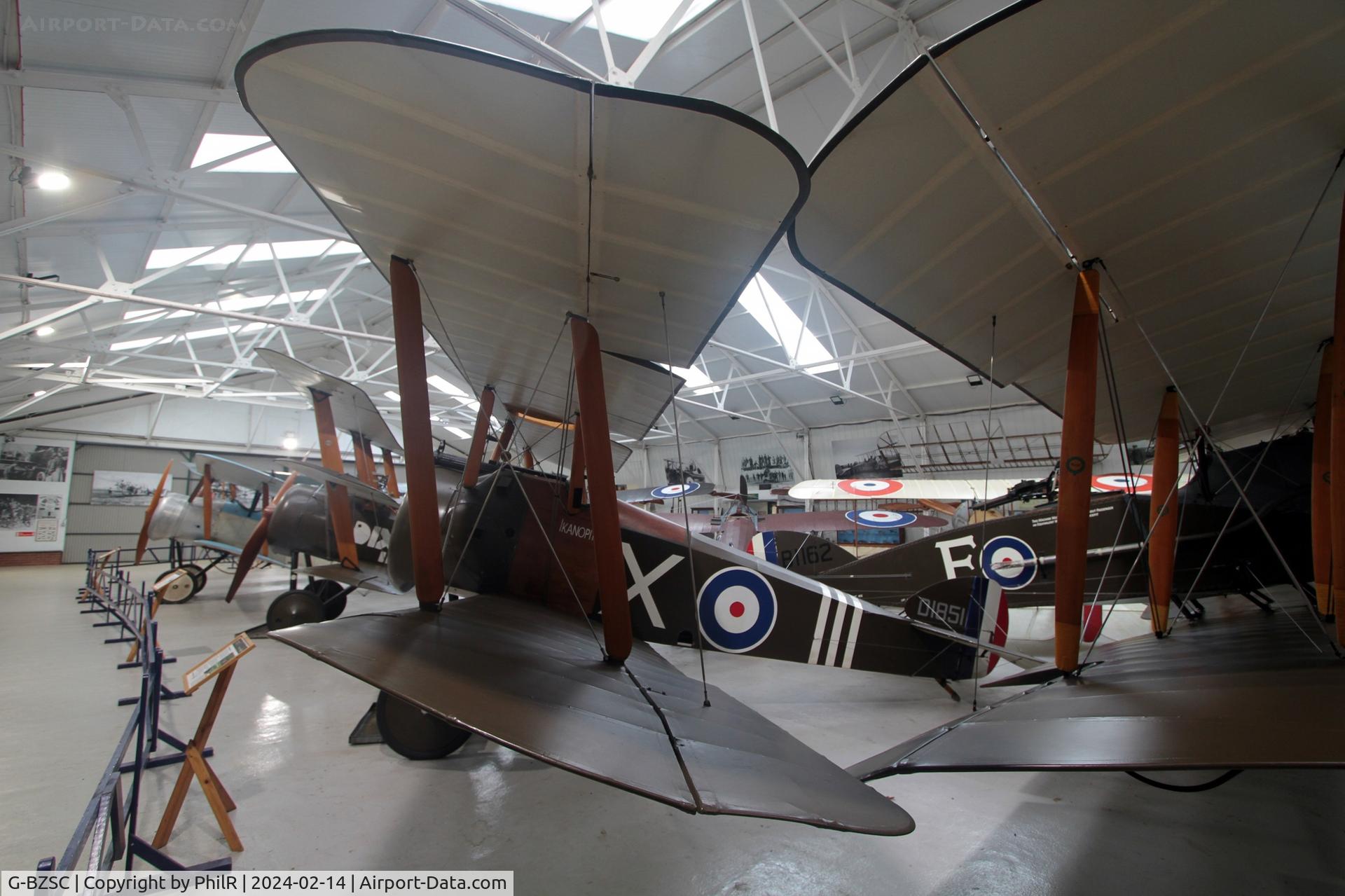 G-BZSC, 2001 Sopwith F.1 Camel Replica C/N NAW-3, 'D1851'(G-BZSC) 2001 Northern Aeroplane Workshops built Replica Sopwith Camel F1 Old Warden