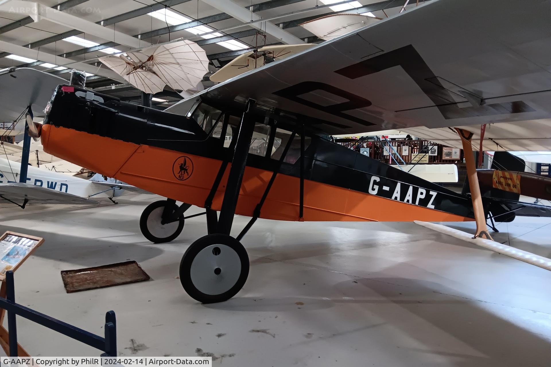 G-AAPZ, 1930 Desoutter MKI C/N D.25, G-AAPZ 1930 Desoutter MkI Old Warden