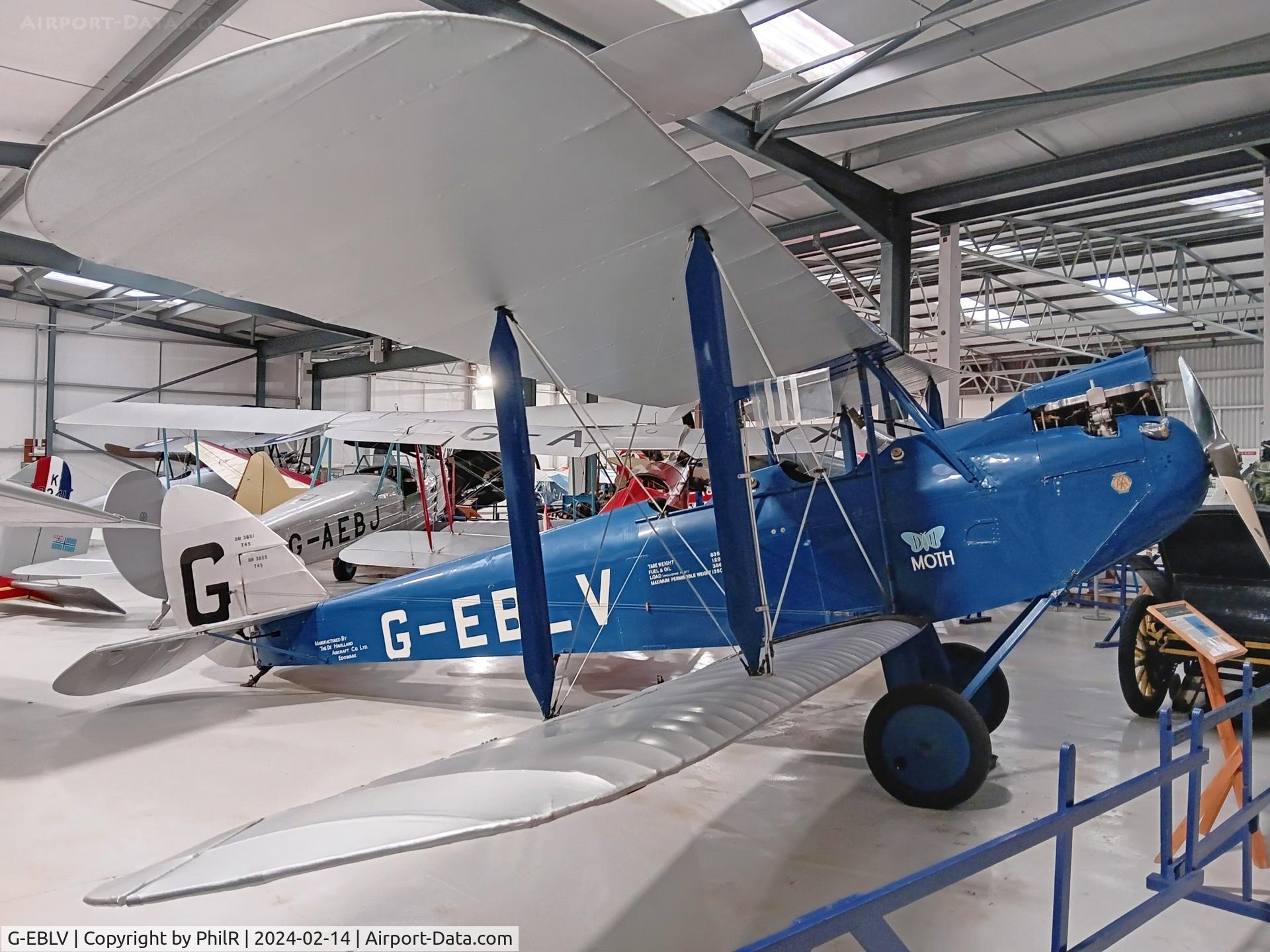 G-EBLV, 1925 De Havilland DH-60 Moth C/N 188, G-EBLV 1925 DH60 Moth Old Warden