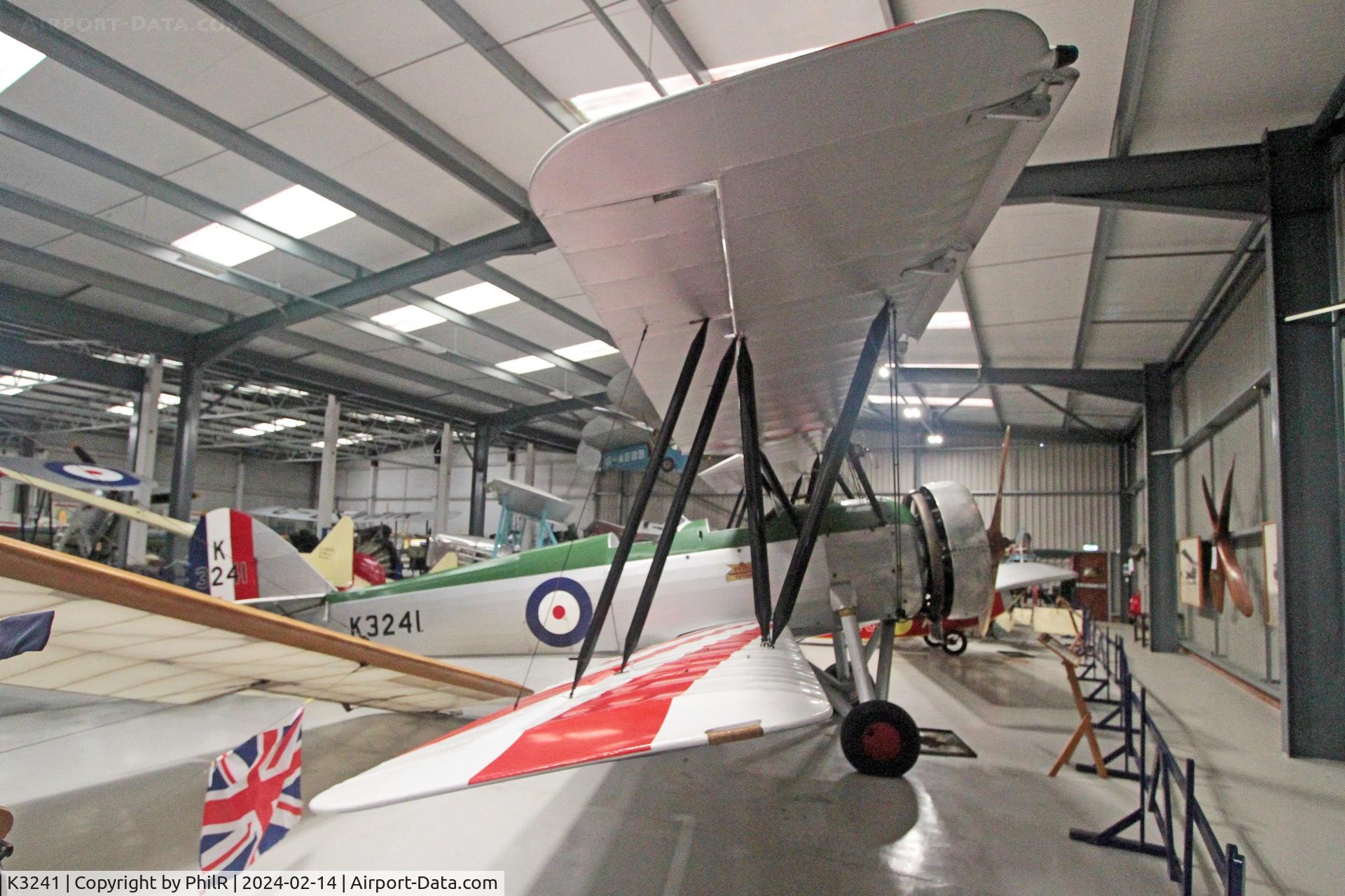 K3241, 1933 Avro 621 Tutor C/N K3215, 'K3241' (K3215, G-AHSA) 1933 Avro 621 Tutor Old Warden