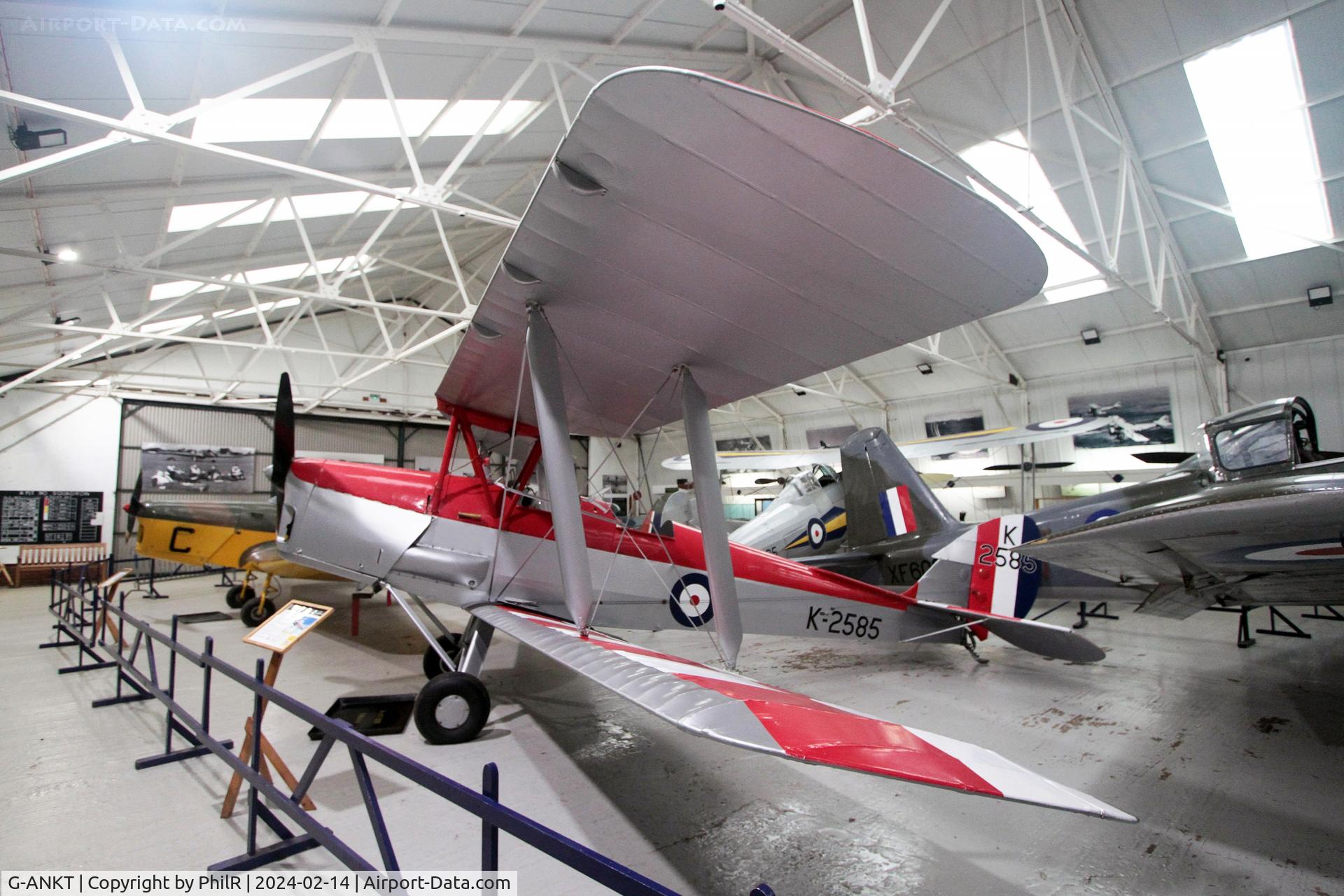 G-ANKT, 1942 De Havilland DH-82A Tiger Moth II C/N 85087, G-ANKT DH82A Tiger Moth Old Warden