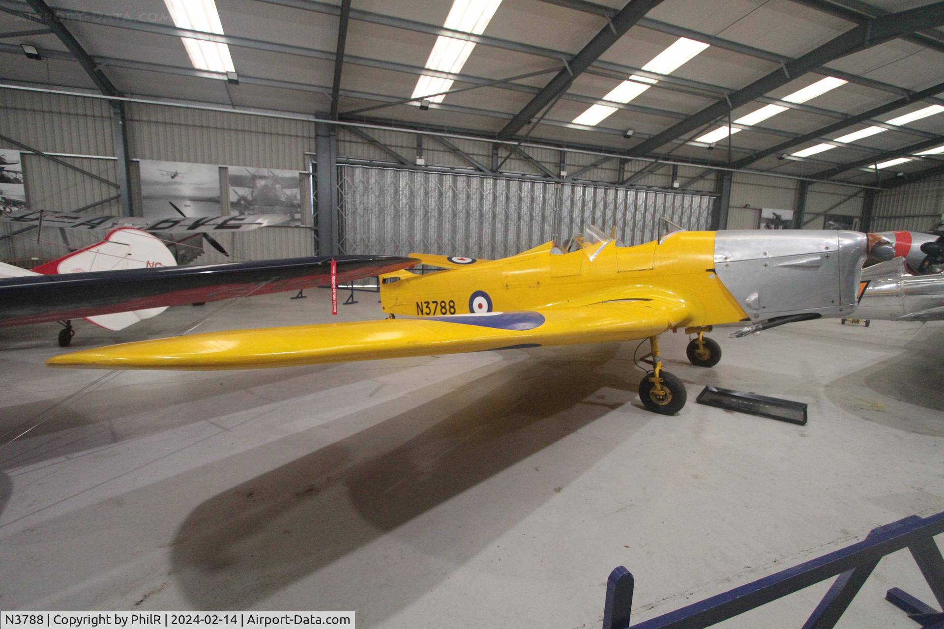 N3788, 1941 Miles M14A Hawk Trainer 3 C/N 2228, N3788 (V1075 and G-AKDF) 1938 composite frame Miles Magister Old Warden
