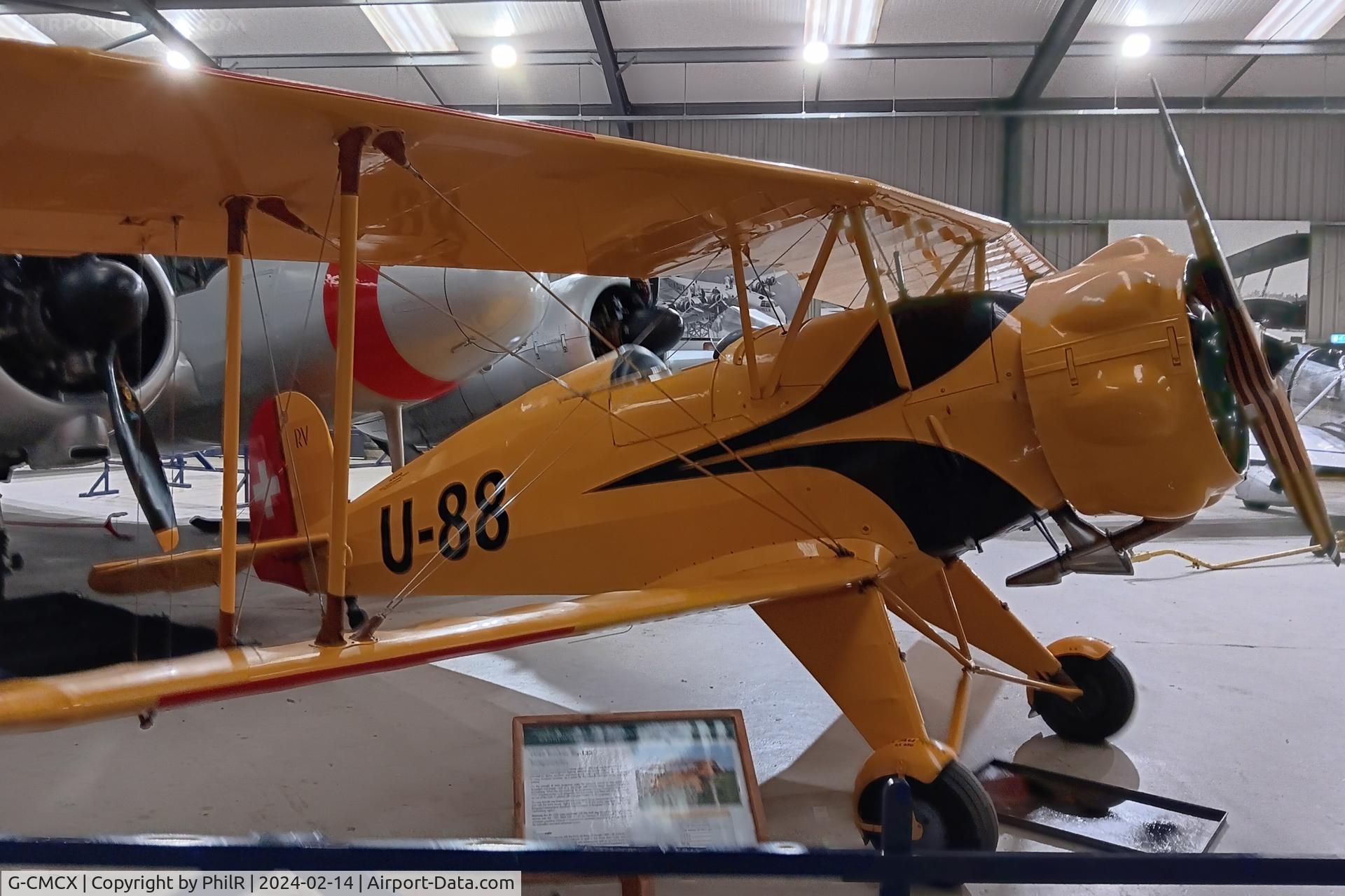 G-CMCX, 1936 Bucker Bu-133C Jungmeister C/N 35, 'U88' G-CMCX 1940 Bücker Bü133C Jungmeister Old Warden