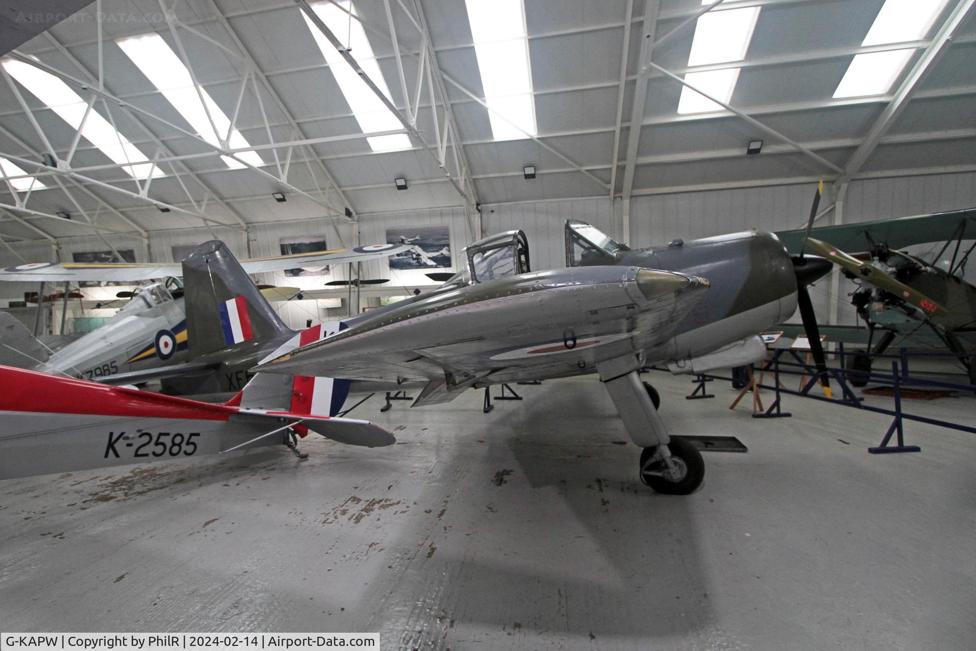 G-KAPW, 1955 Percival P-56 Provost T.1 C/N PAC/56/311, XF603 (G-KAPW) 1955 Percival Provost T1 Old Warden