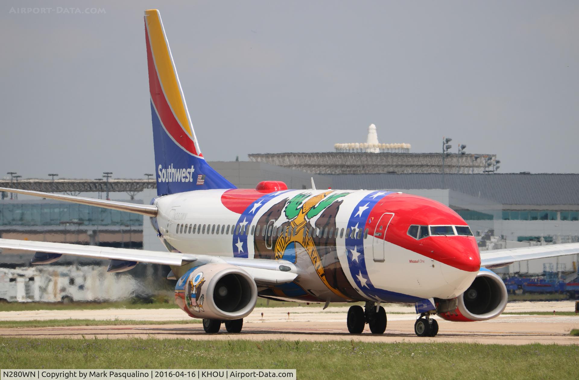 N280WN, 2007 Boeing 737-7H4 C/N 32533, Boeing 737-7H4