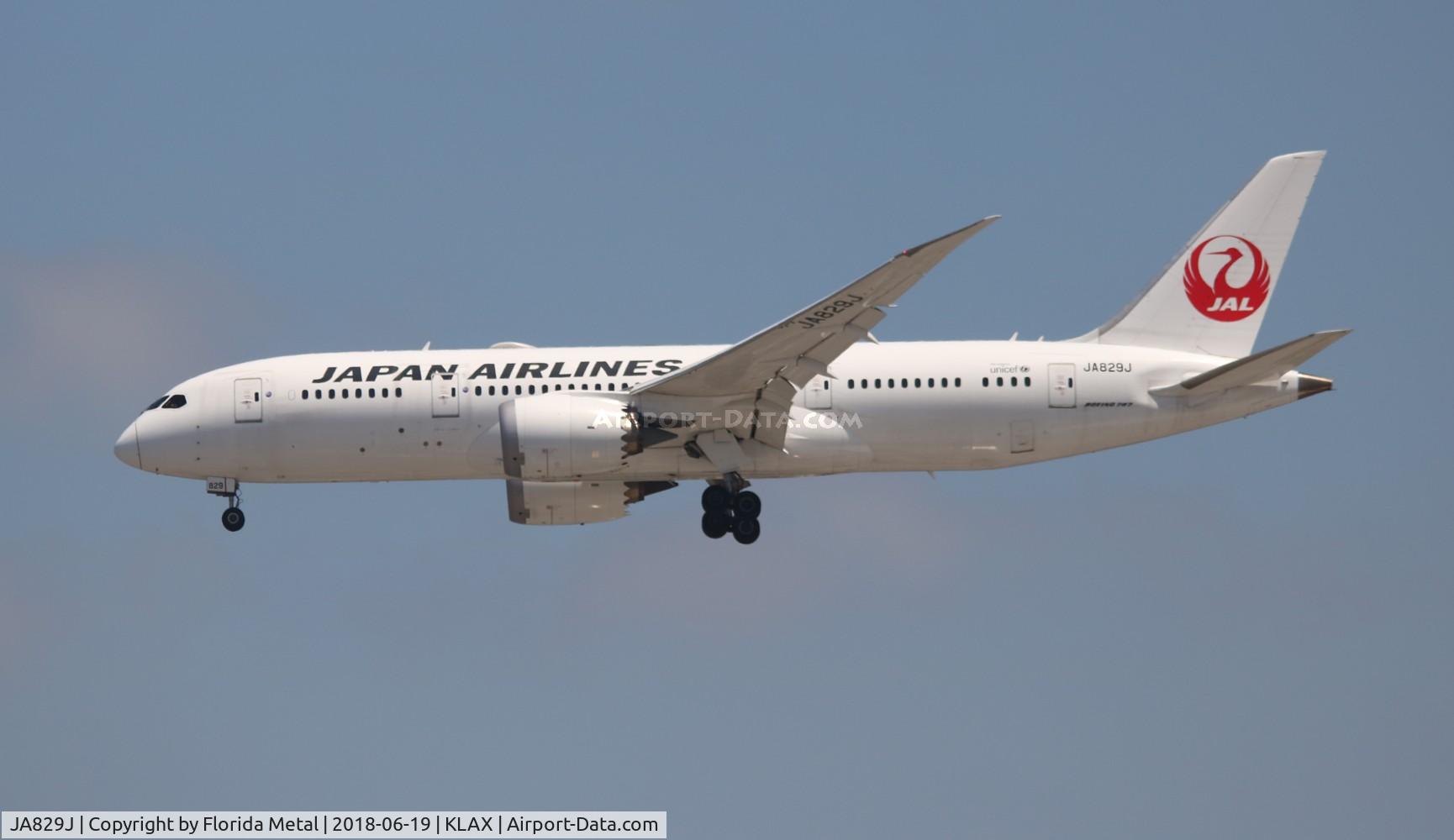 JA829J, 2012 Boeing 787-8 Dreamliner C/N 34839, JAL 788 zx