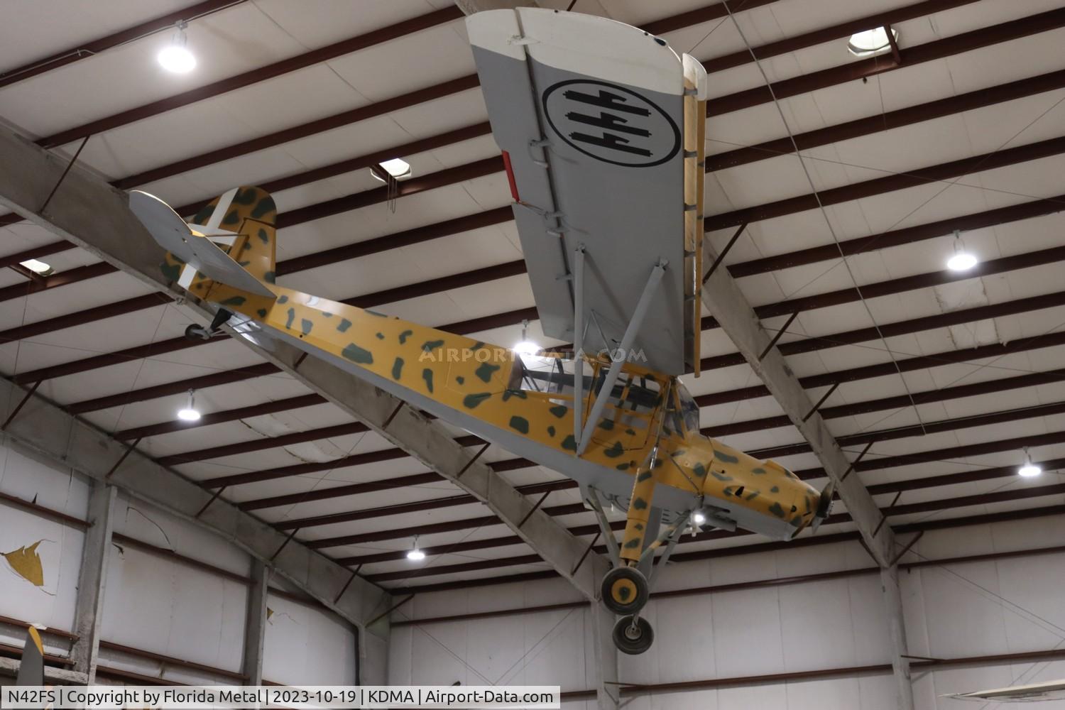 N42FS, 1942 Morane-Saulnier Fieseler Fi-156C C/N 724, Storch zx