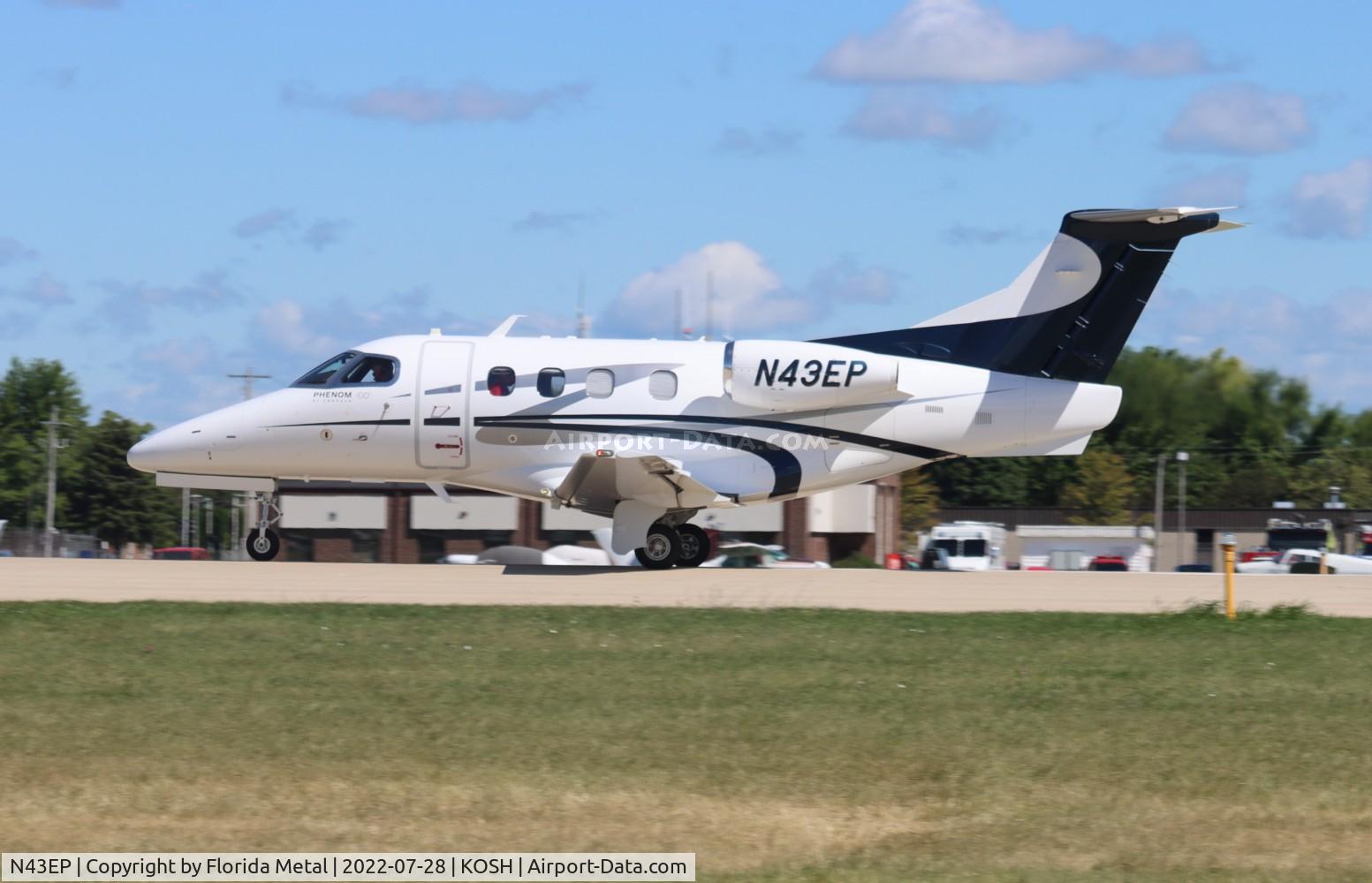 N43EP, 2010 Embraer EMB-500 Phenom 100 C/N 50000129, Phenom 100 zx