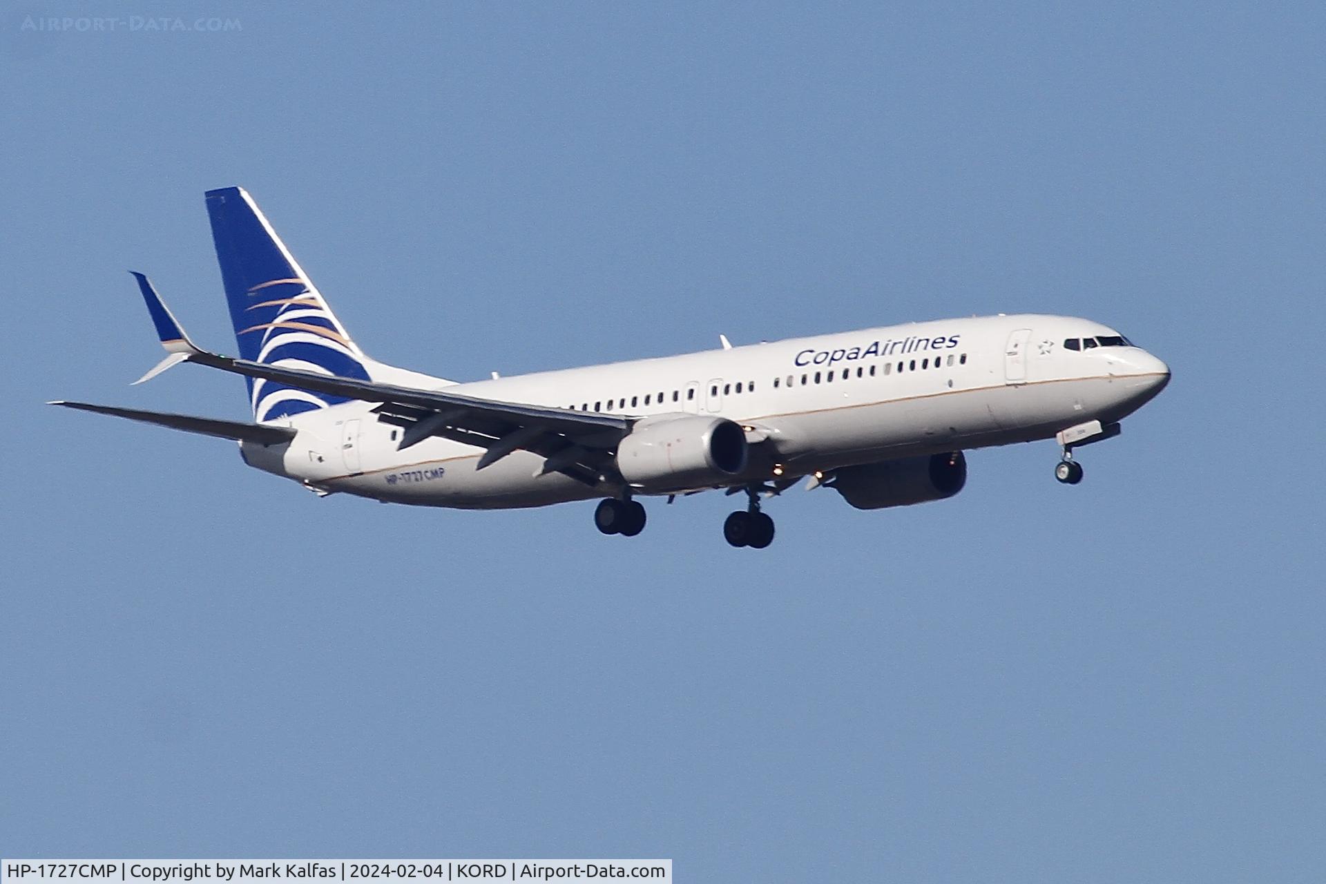 HP-1727CMP, 2012 Boeing 737-8V3 C/N 40778, B738 Copa Airlines Boeing 737-800 HP-1727CMP MPTO-KORD