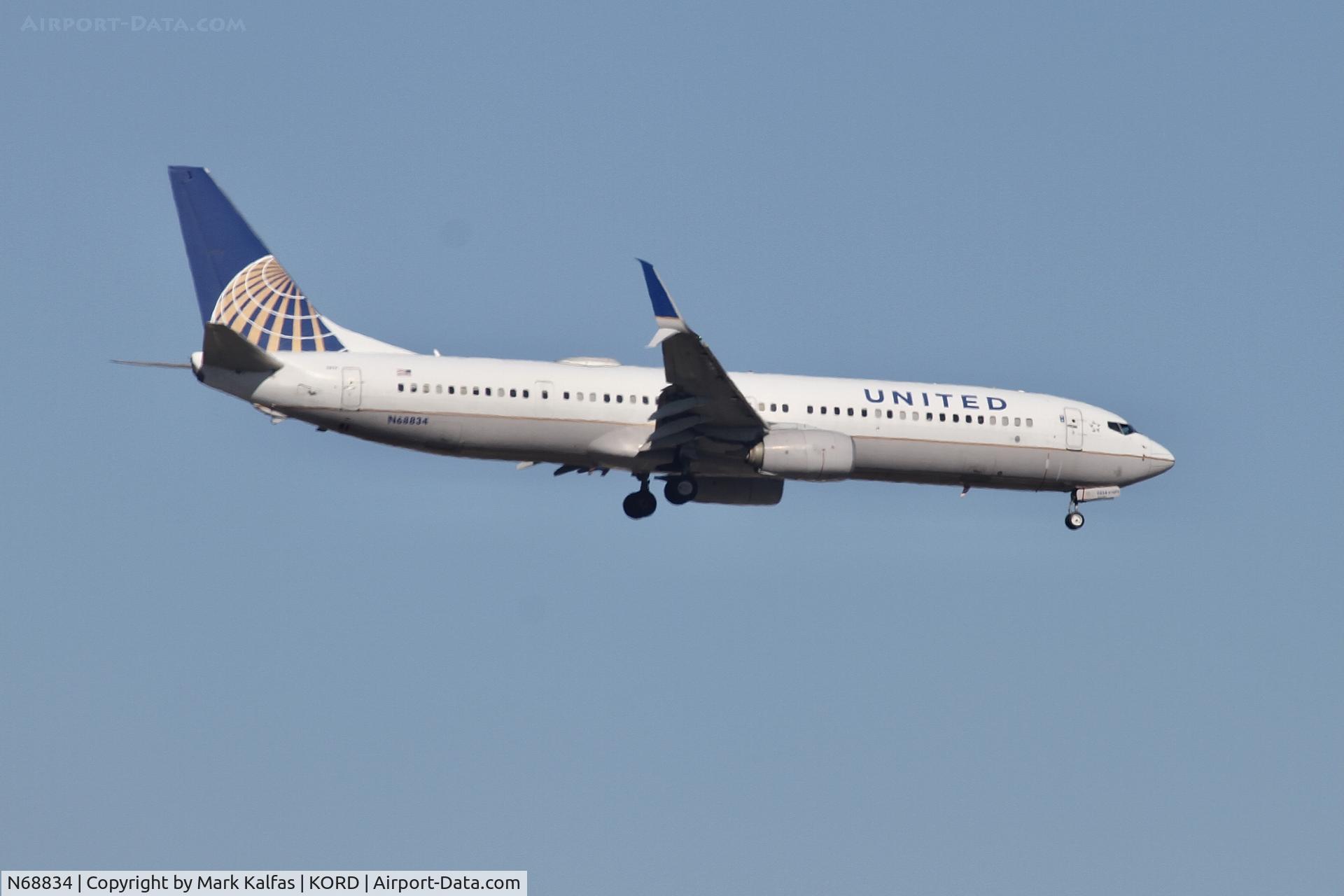 N68834, 2014 Boeing 737-924/ER C/N 44564, B739 United Airlines  BOEING 737-924ER N68834 UAL2282  IAH-ORD