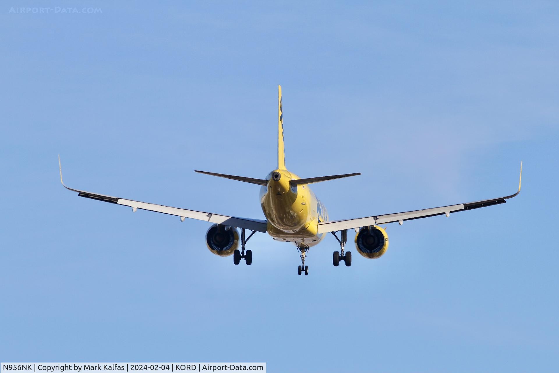 N956NK, 2022 Airbus A320-271N C/N 10857, A20N SPIRIT AIRBUS A320-271N N956NK NKS105 MMUN-KORD