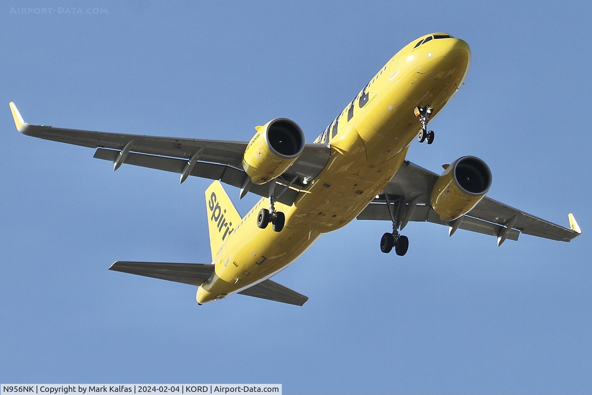 N956NK, 2022 Airbus A320-271N C/N 10857, A20N SPIRIT AIRBUS A320-271N N956NK NKS105 MMUN-KORD