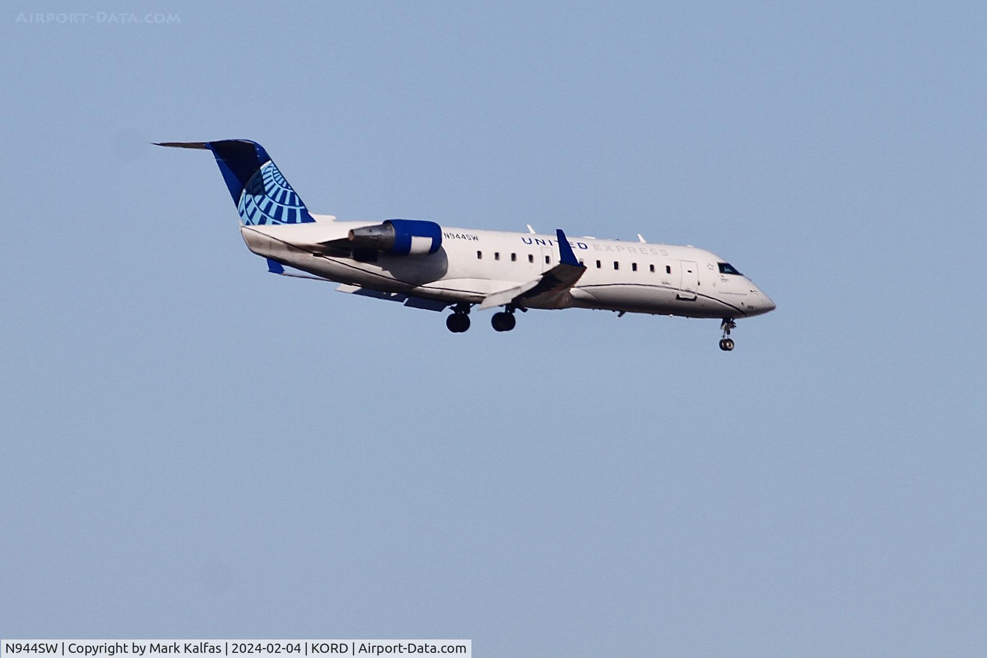 N944SW, 2003 Bombardier CRJ-200LR (CL-600-2B19) C/N 7764, CRJ2 SkyWest/United Express BOMBARDIER INC CL-600-2B19, N944SW SKW4793