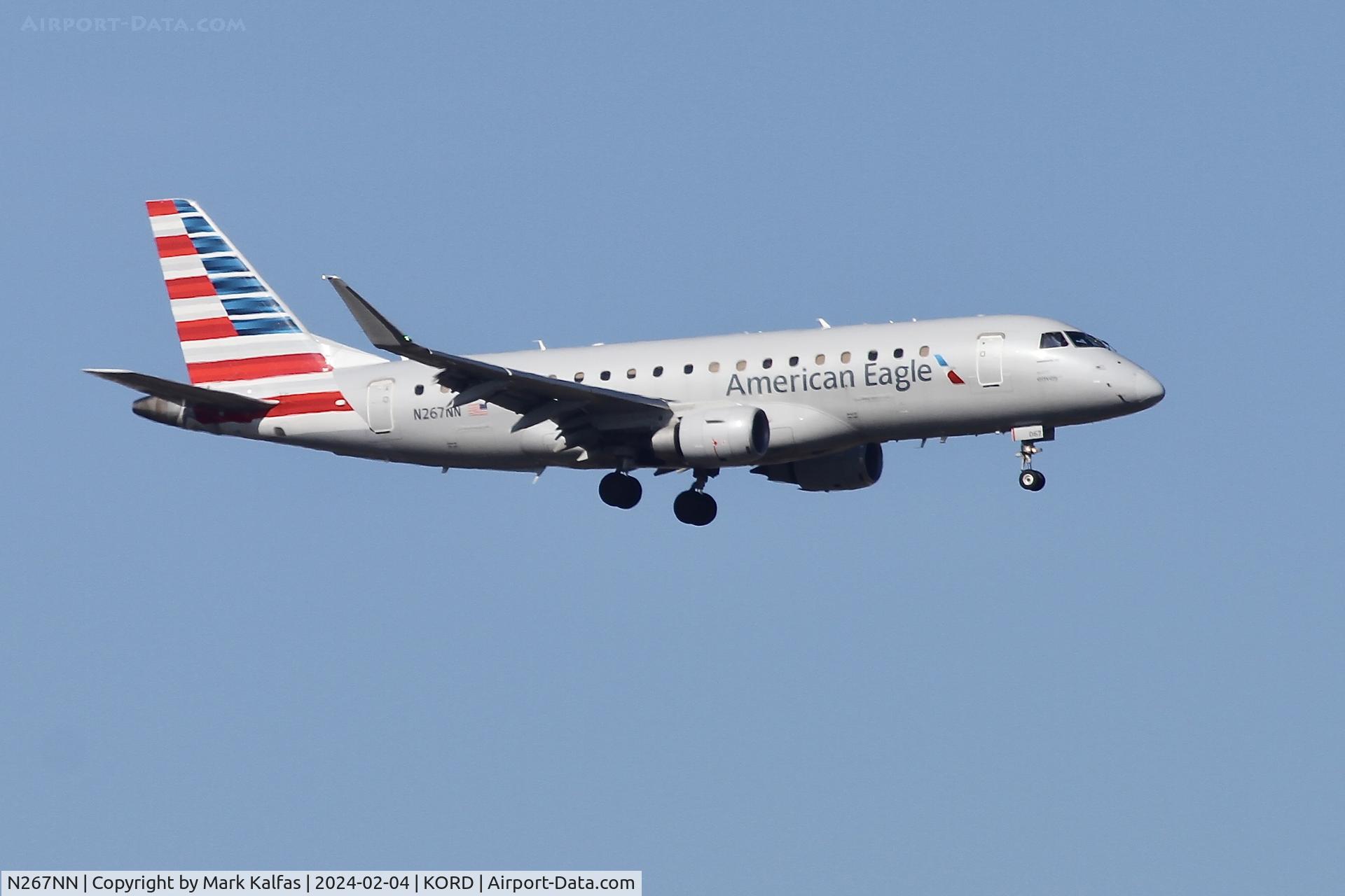 N267NN, 2018 Embraer 175LR (ERJ-170-200LR) C/N 17000771, E75L Envoy Air EMBRAER S A ERJ 170-200 LR  N267NN ENY3934  BNA-ORD