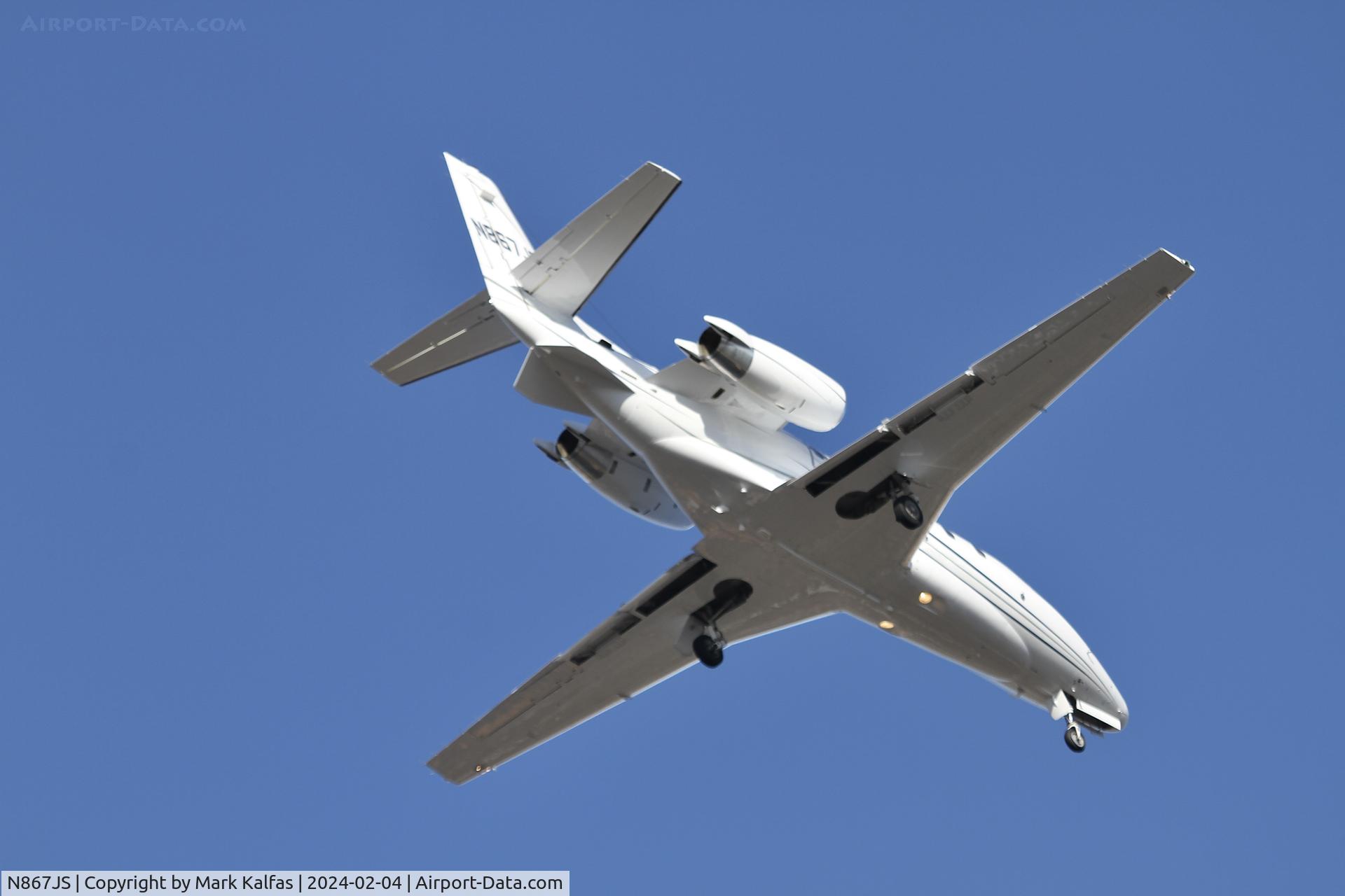 N867JS, 2002 Cessna 560XL C/N 560-5292, C56X FlyExclusive Cessna Citation Excel/XLS  N867JS JRE867 FXE-ORD