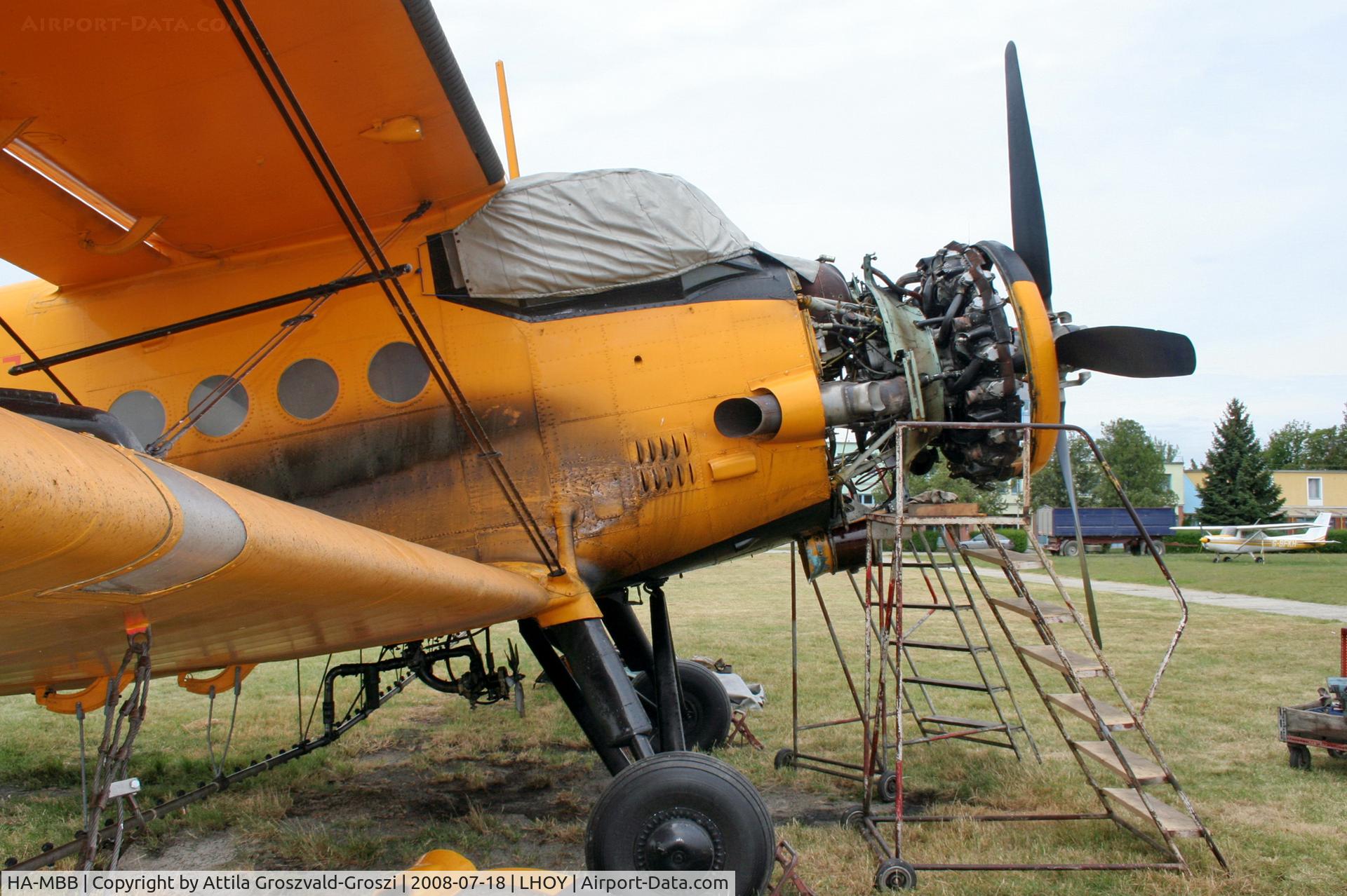 HA-MBB, 1975 Antonov An-2R C/N 1G161-07, LHOY - Öcsény Airport, Hungary