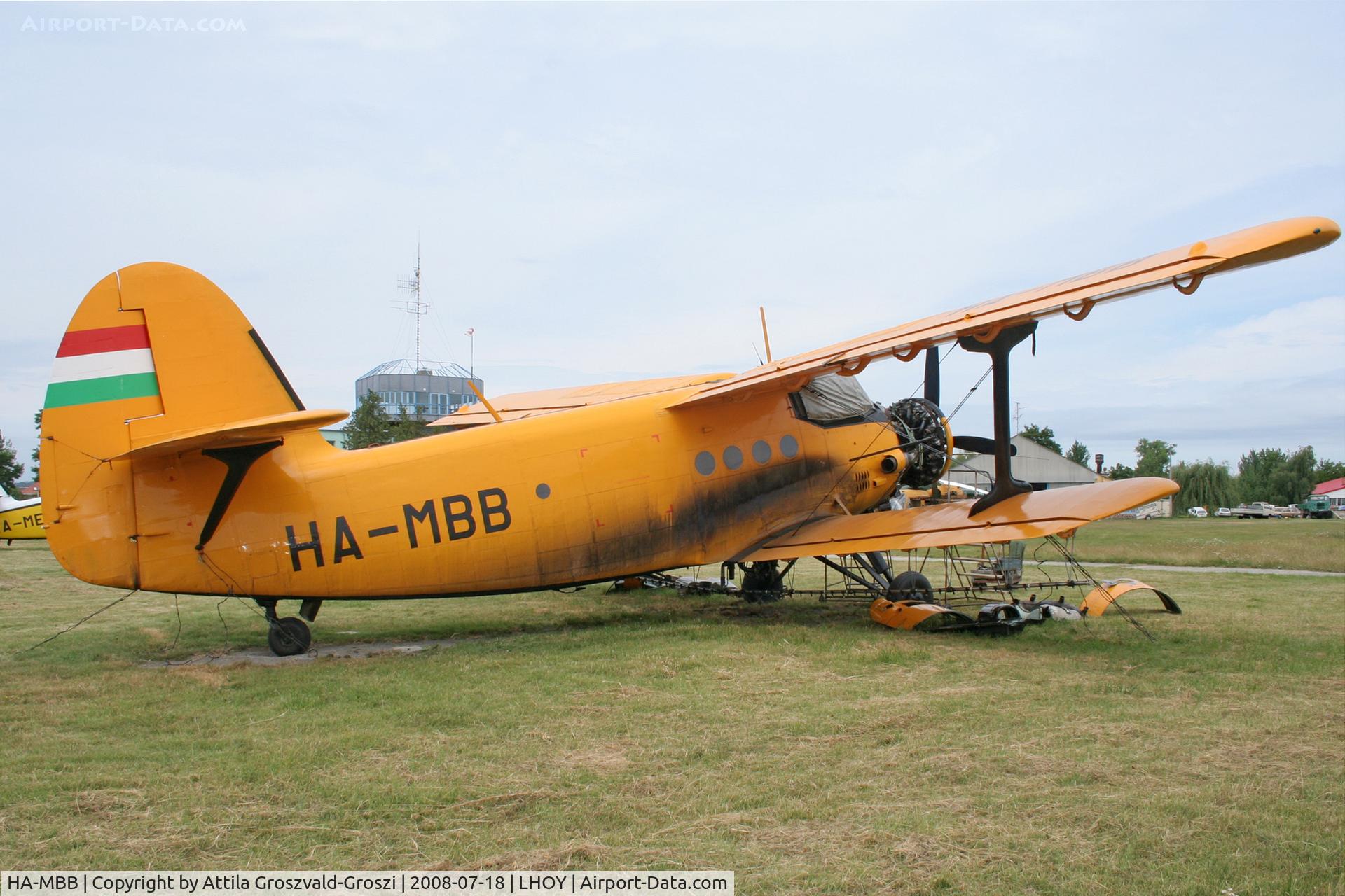 HA-MBB, 1975 Antonov An-2R C/N 1G161-07, LHOY - Öcsény Airport, Hungary