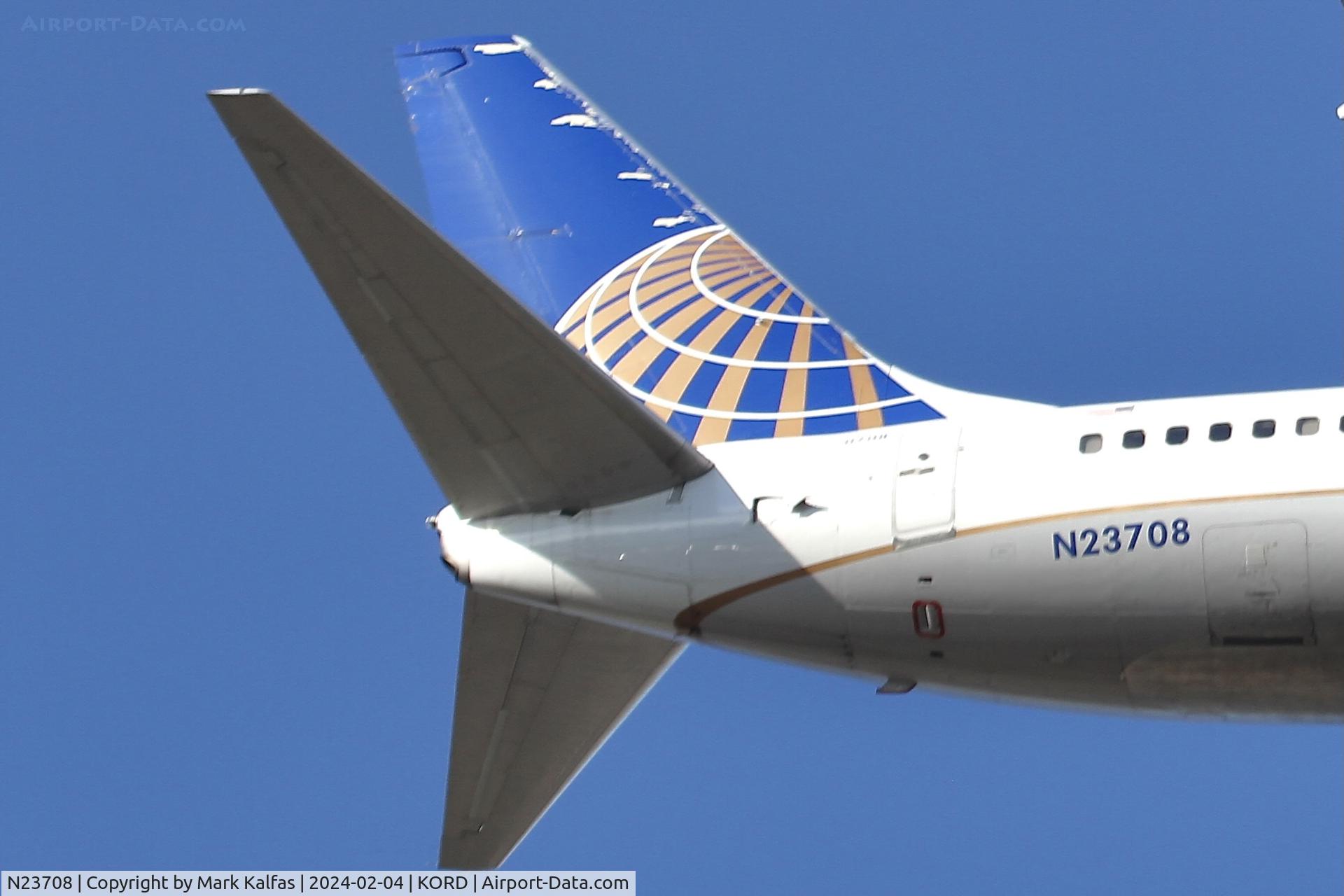 N23708, 1998 Boeing 737-724 C/N 28769, B737 United Airlines BOEING 737-724 N23708 UAL1654 CLE-ORD