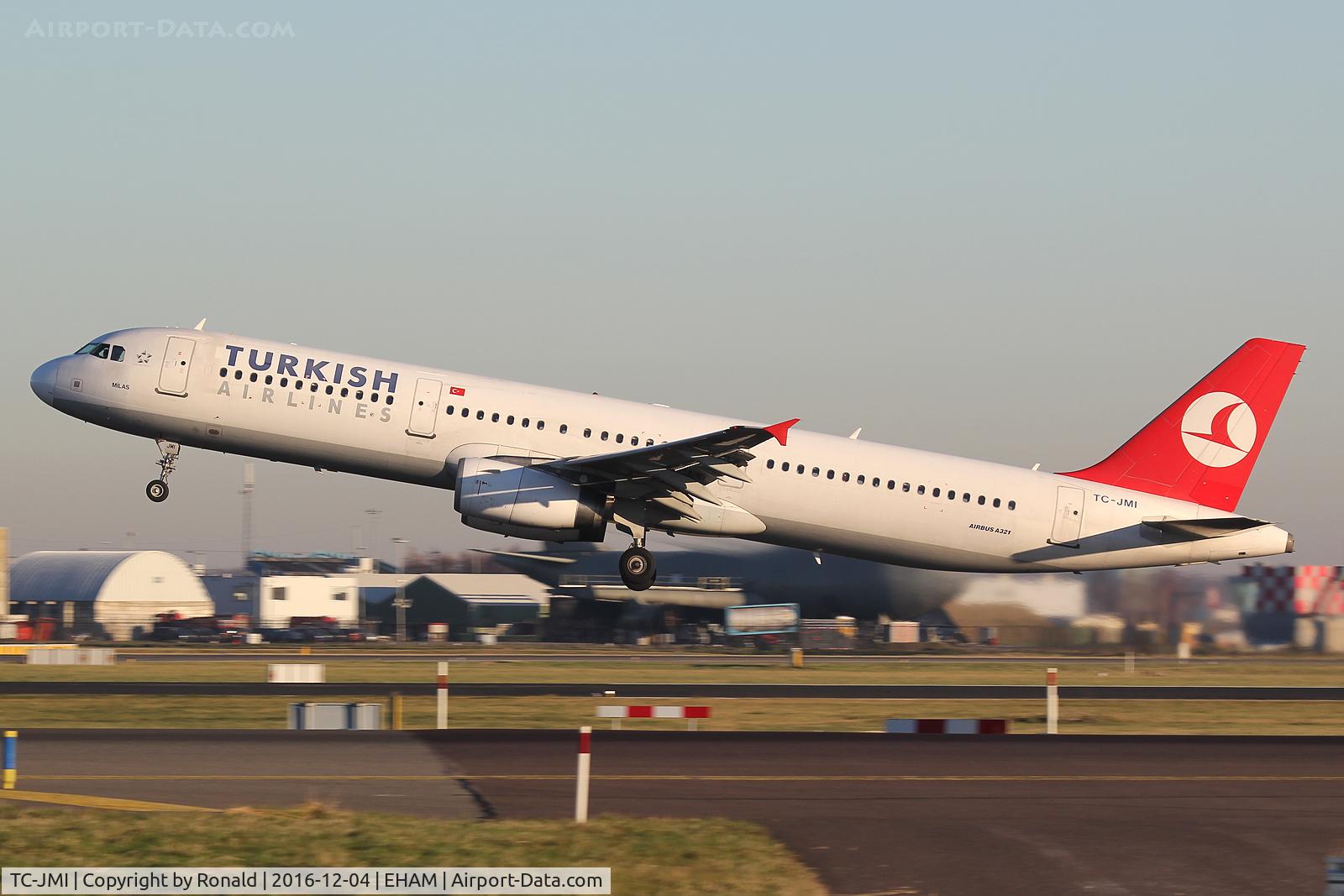 TC-JMI, 2008 Airbus A321-232 C/N 3673, at spl