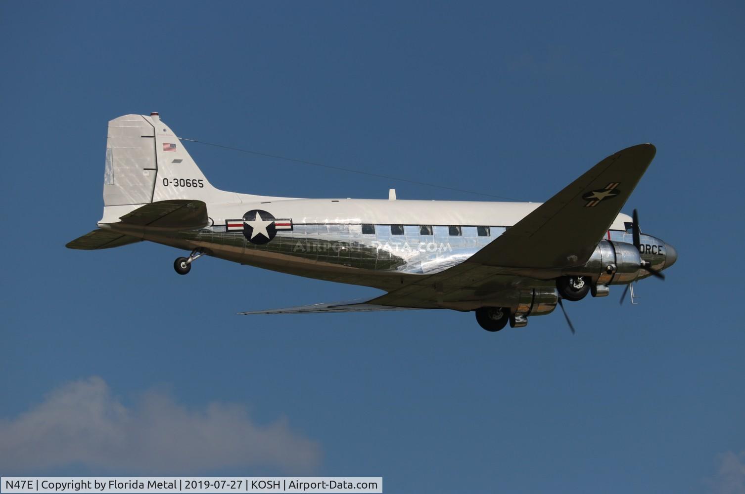N47E, 1943 Douglas DC-3C (C-47A-60-DL) C/N 13816, C-47 zx