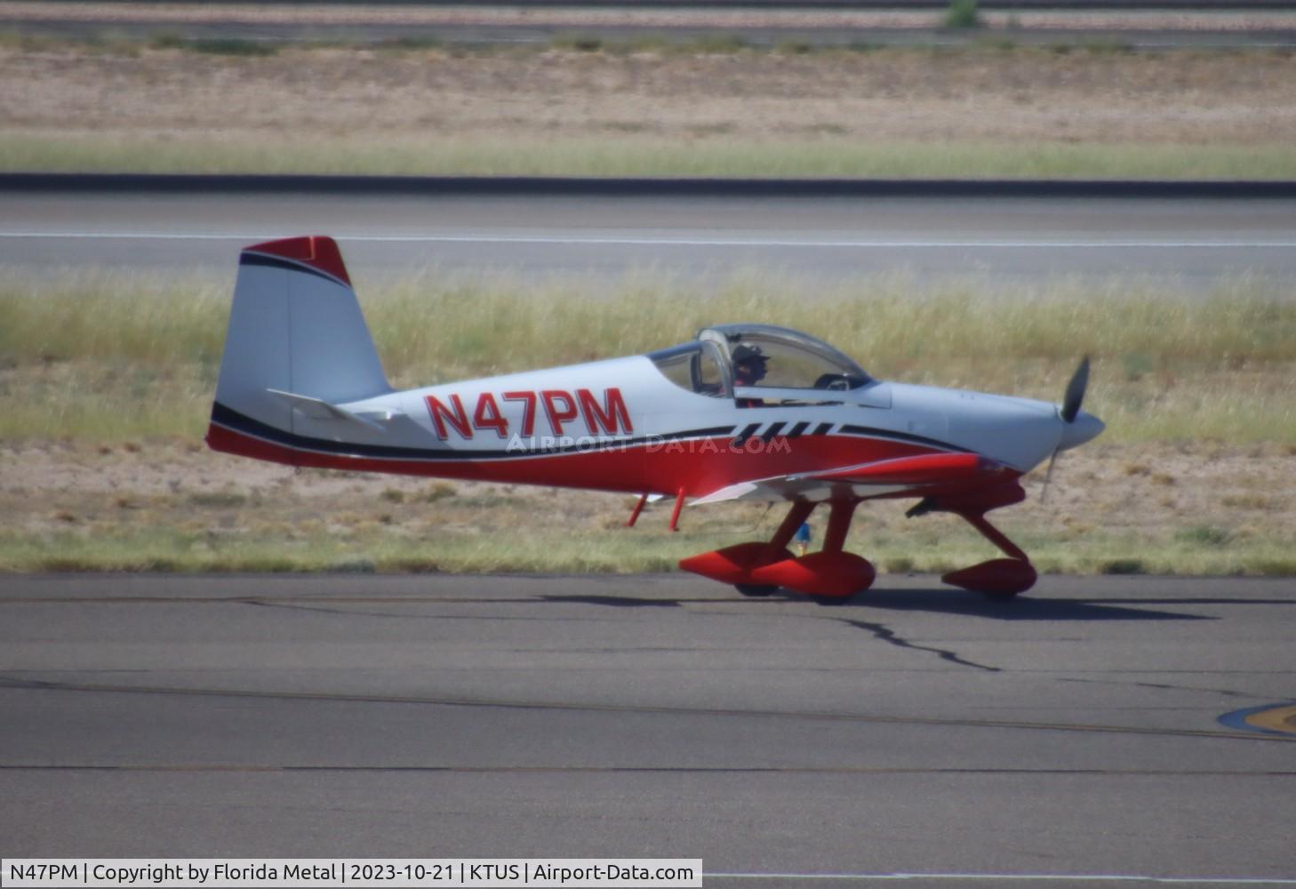 N47PM, Vans RV-7A C/N 71147, RV-7A zx