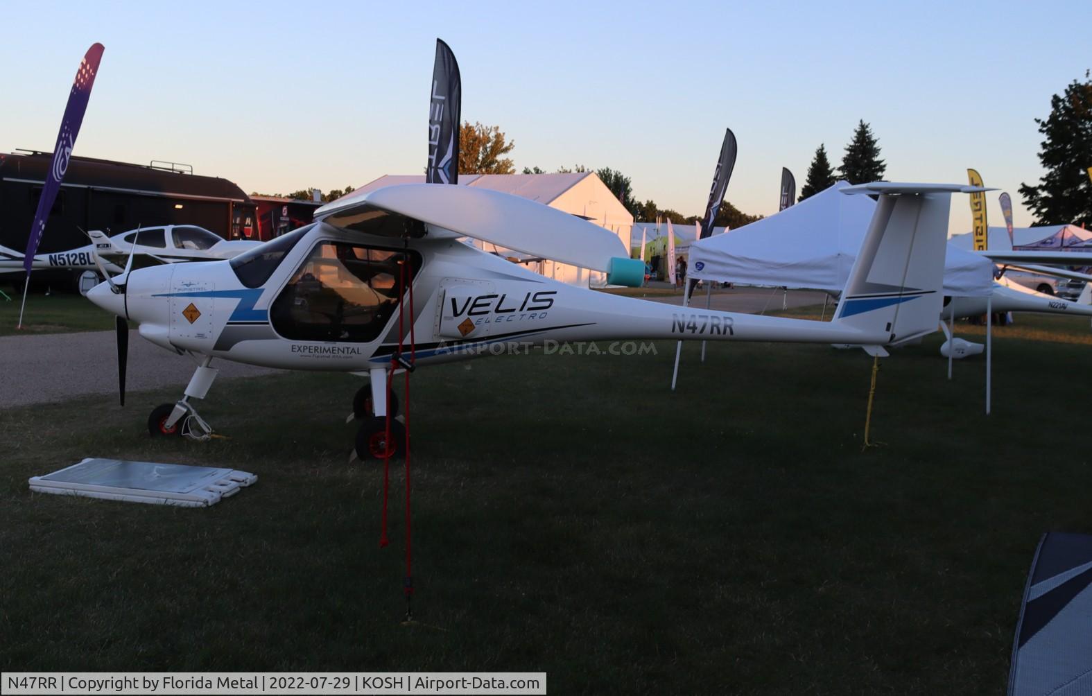 N47RR, 2021 Pipistrel Velis C/N VSWX1280061, Pipistrel Velis zx