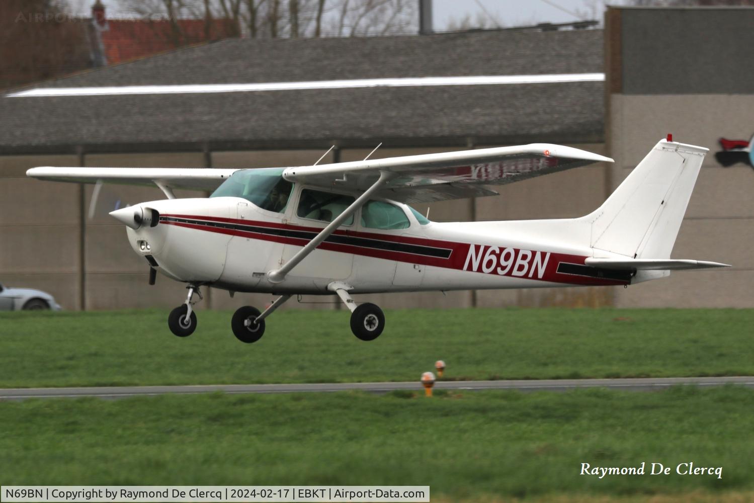 N69BN, 1973 Cessna 172M C/N 17261945, At Kortrijk-Wevelgem Airport.