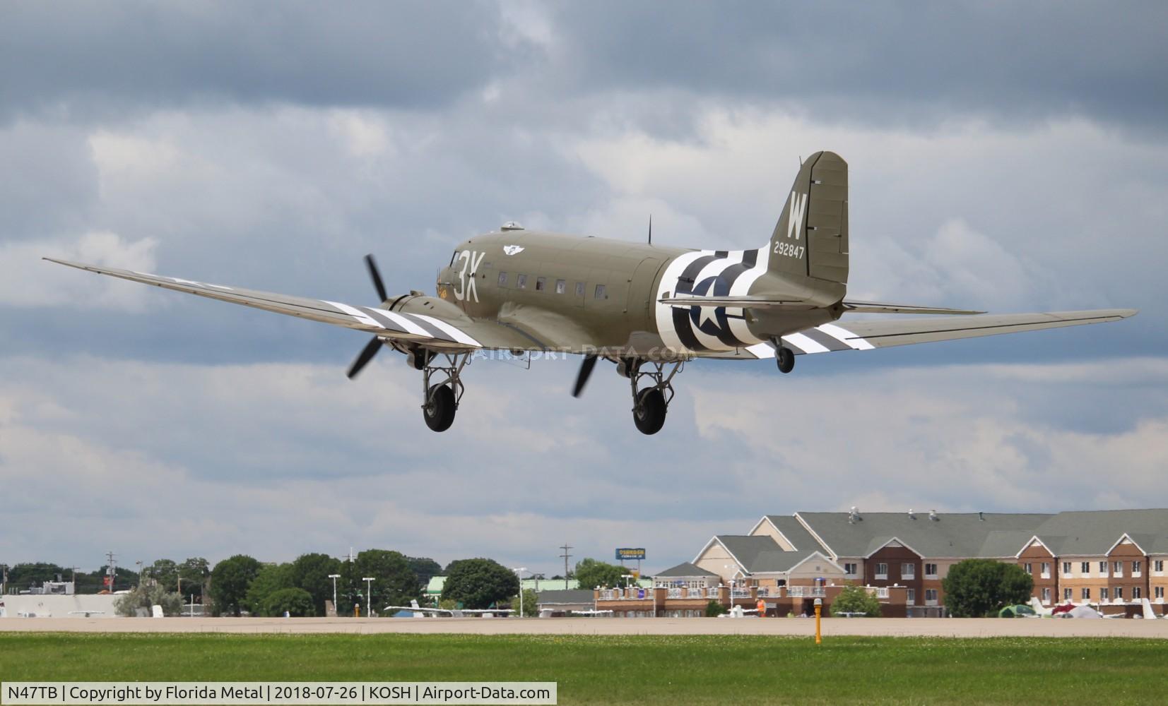 N47TB, 1944 Douglas DC3C (C-47A) C/N 12693, OSH 18 zx