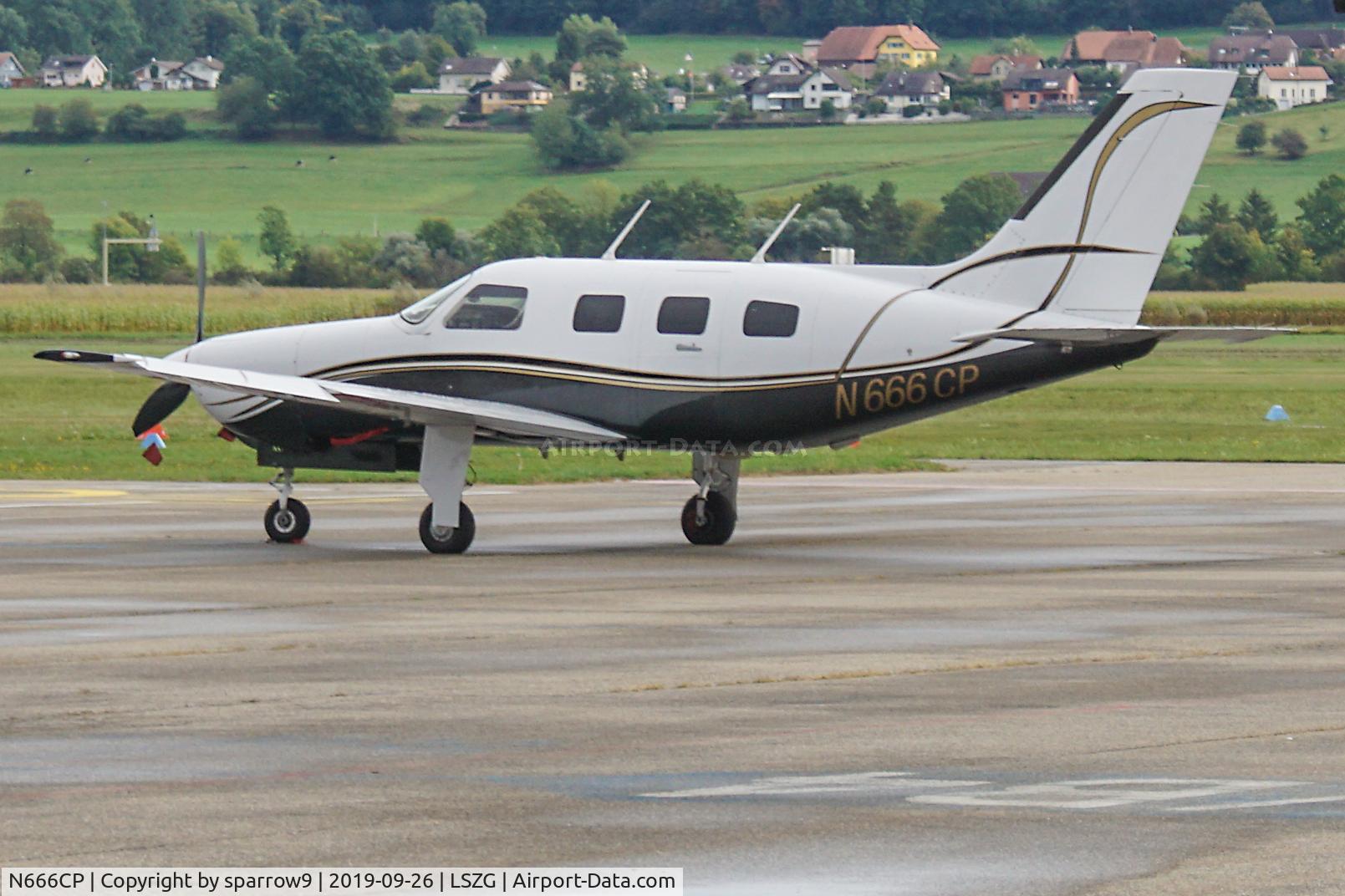 N666CP, 1985 Piper PA-46-310P Malibu C/N 46-8508080, At Grenchen