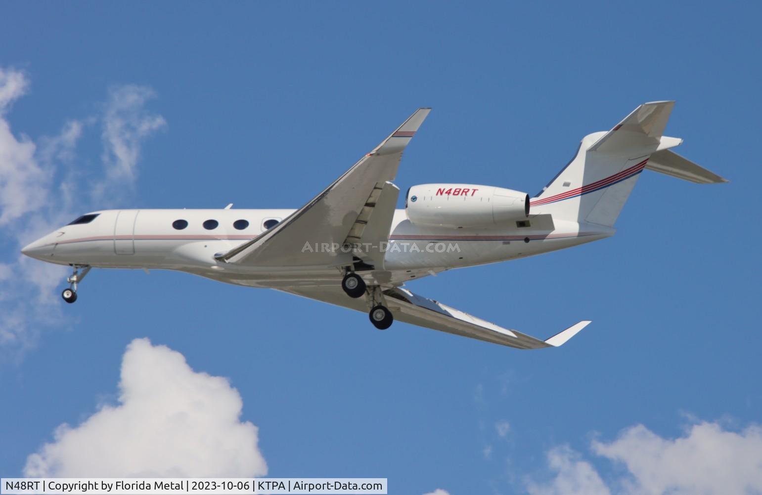 N48RT, 2019 Gulfstream Aerospace GVII-G600 C/N 73022, G600 zx