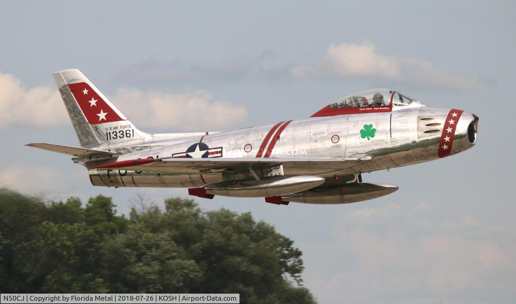 N50CJ, Canadair CL-13B Sabre 6 C/N 1490, F-86 zx