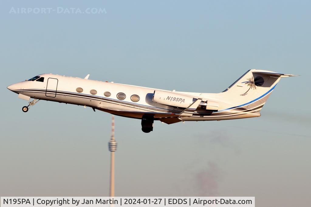N195PA, 1983 Gulfstream American G-1159A Gulfstream III Gulfstream III C/N 399, Airborne Stuttgart