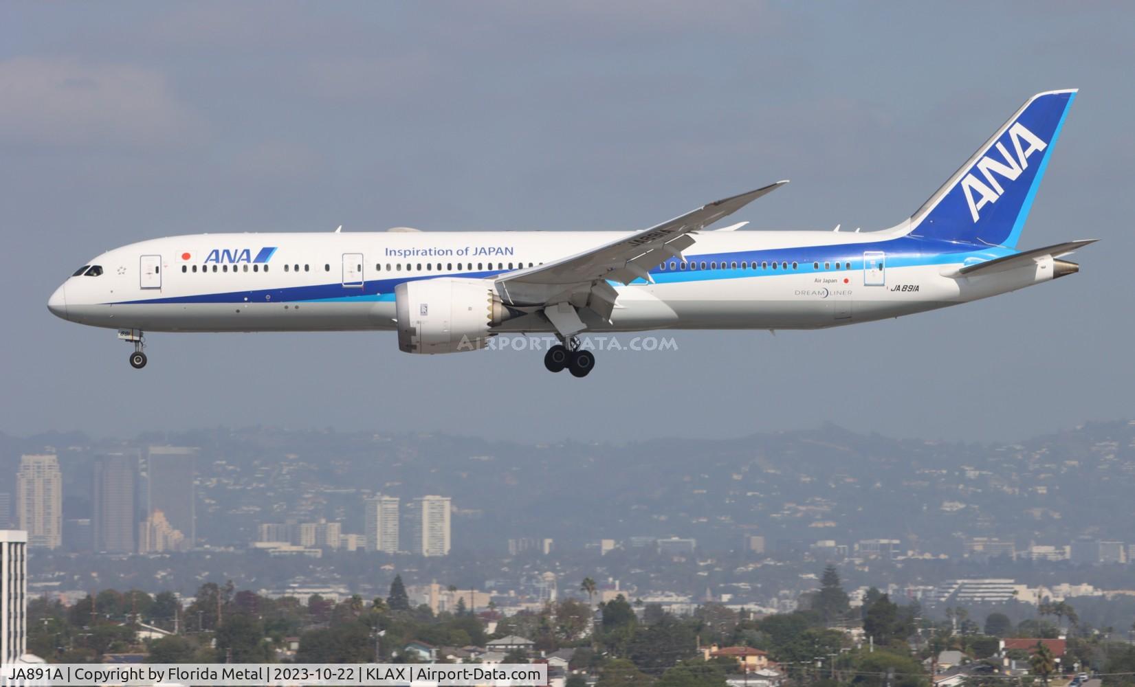 JA891A, 2017 Boeing 787-9 Dreamliner Dreamliner C/N 40751, ANA 789 zx NRT-LAX
