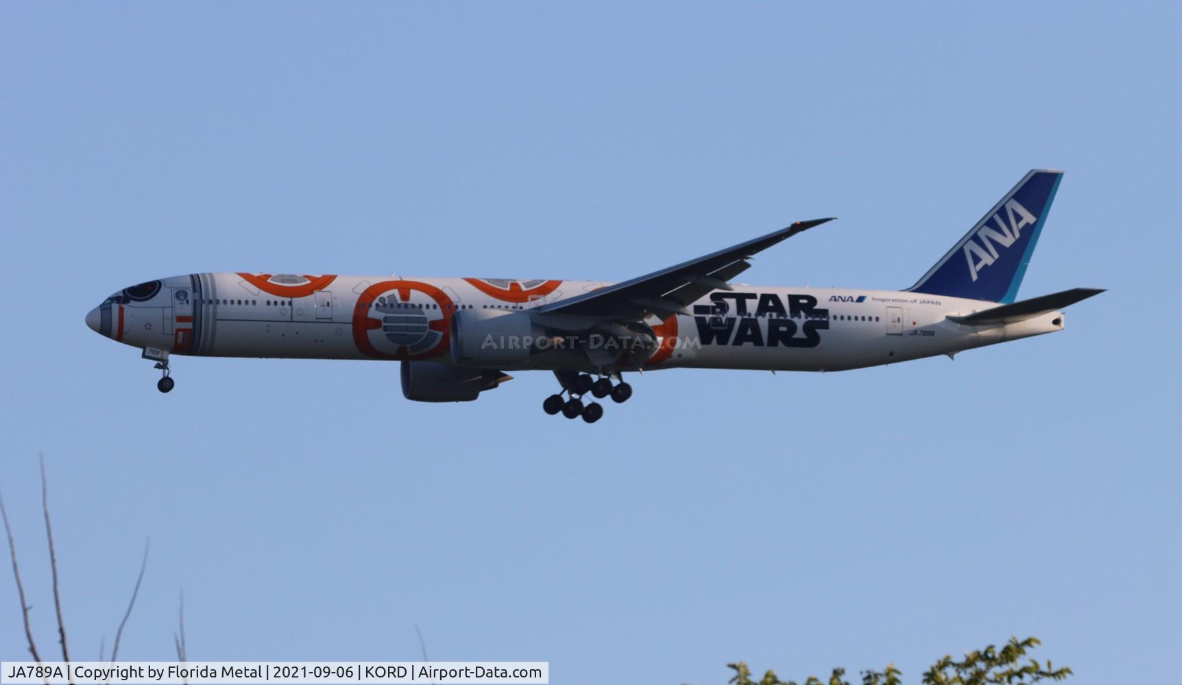 JA789A, 2010 Boeing 777-381/ER C/N 40687, ANA 773 Starwars zx NRT-ORD