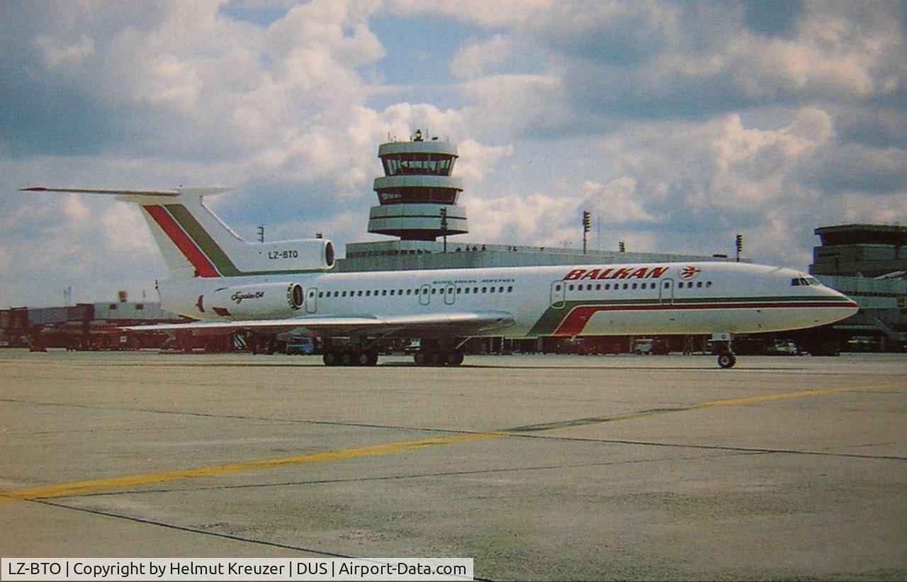 LZ-BTO, 1978 Tupolev Tu-154B-1 C/N 78A258, Düsseldorf Airport