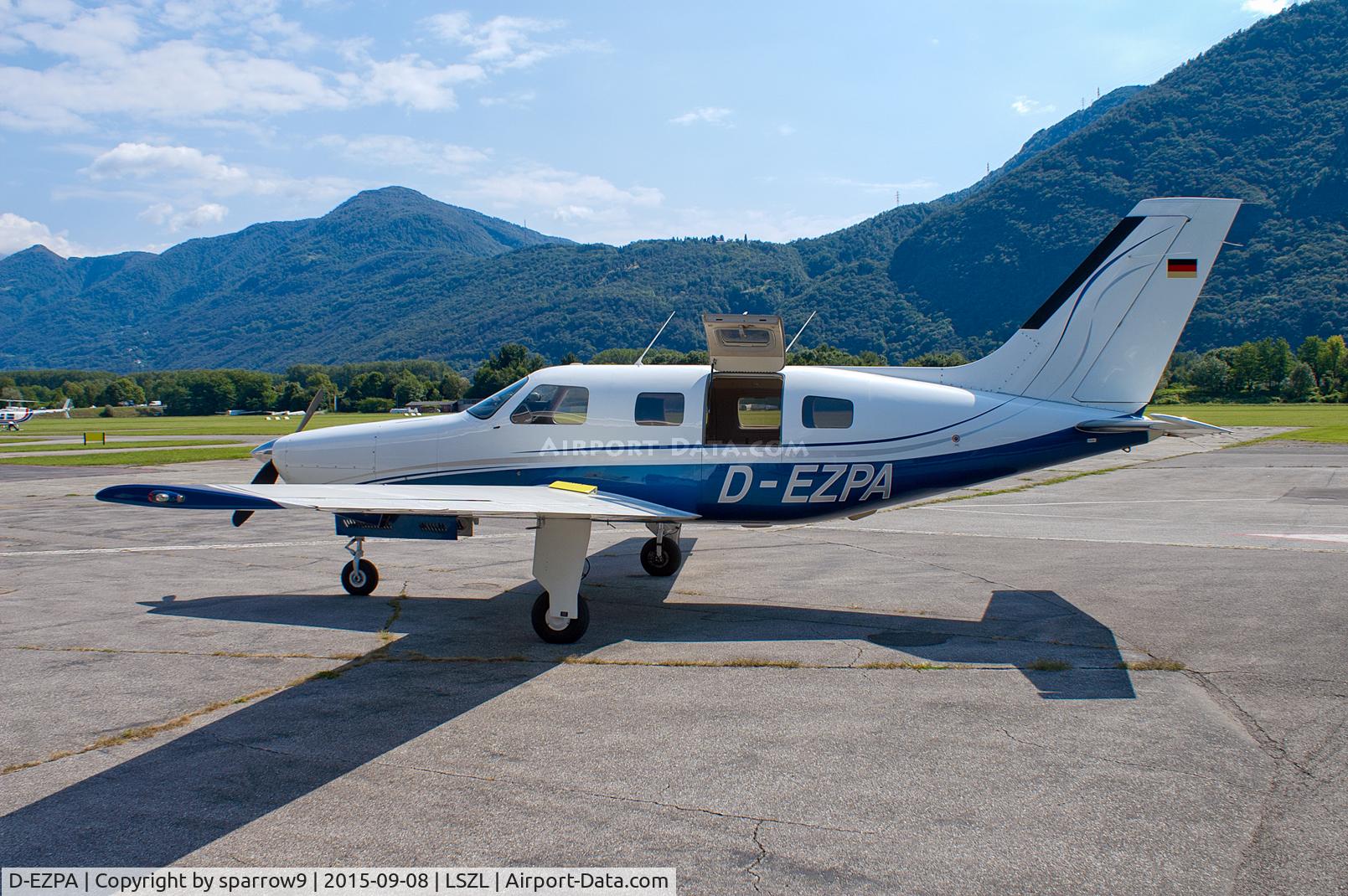 D-EZPA, 1995 Piper PA-46-350P Malibu Mirage Malibu Mirage C/N 4622184, At Locarno-Magadino