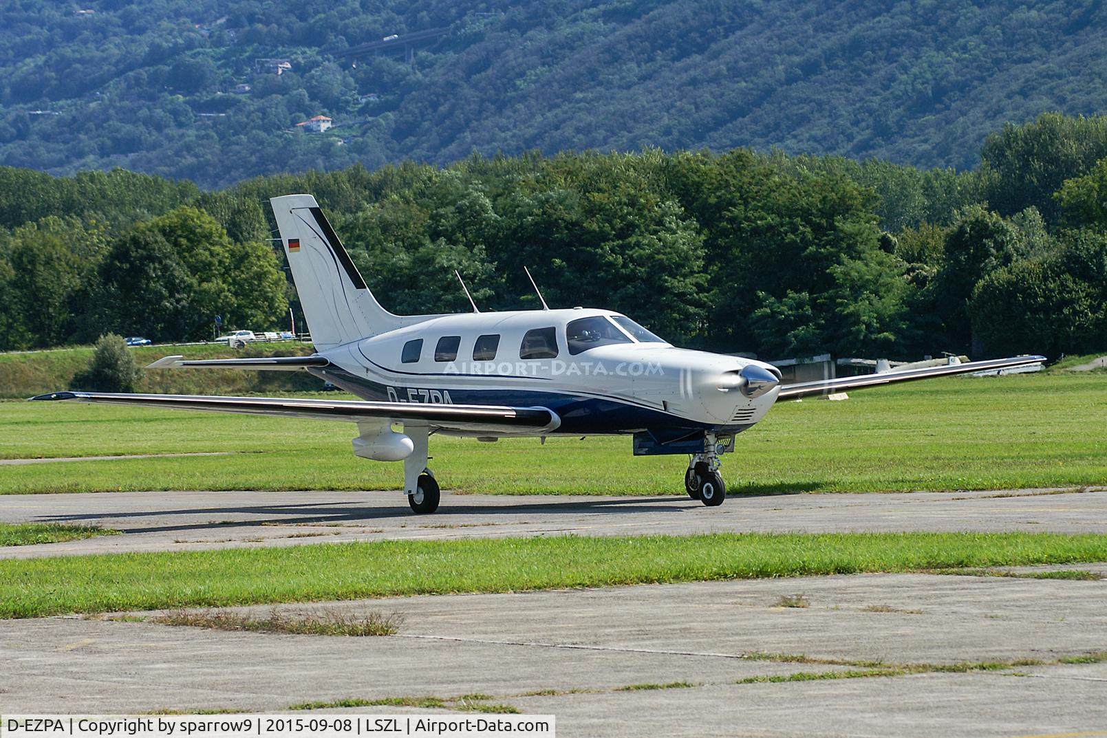 D-EZPA, 1995 Piper PA-46-350P Malibu Mirage Malibu Mirage C/N 4622184, At Locarno-Magadino