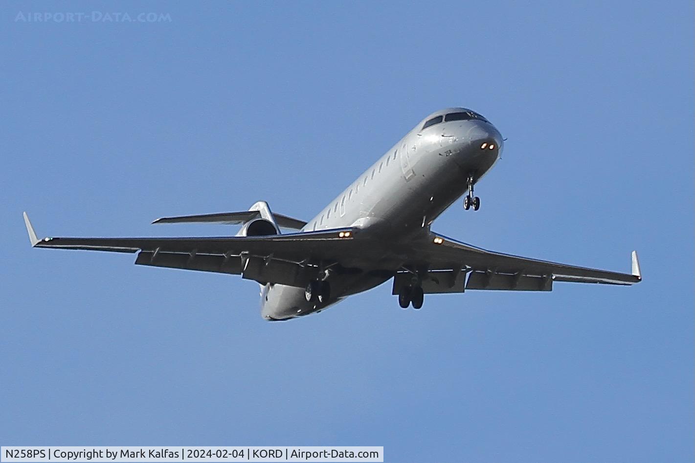 N258PS, 2004 Bombardier CRJ-200ER (CL-600-2B19) C/N 7941, CRJ2 Contour Airlines CORPORATE FLIGHT MANAGEMENT INC N258PS 