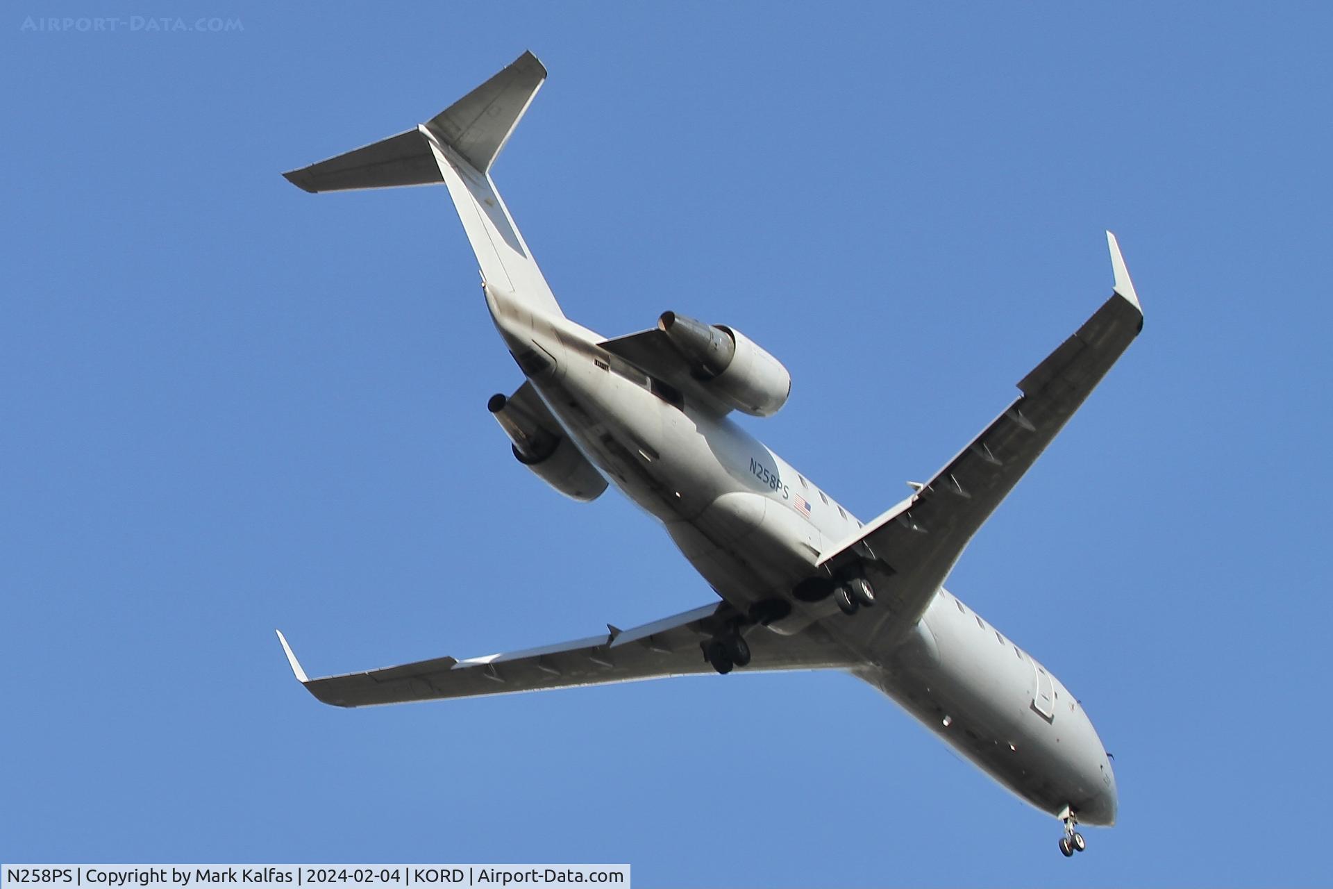 N258PS, 2004 Bombardier CRJ-200ER (CL-600-2B19) C/N 7941, CRJ2 Contour Airlines CORPORATE FLIGHT MANAGEMENT INC N258PS 