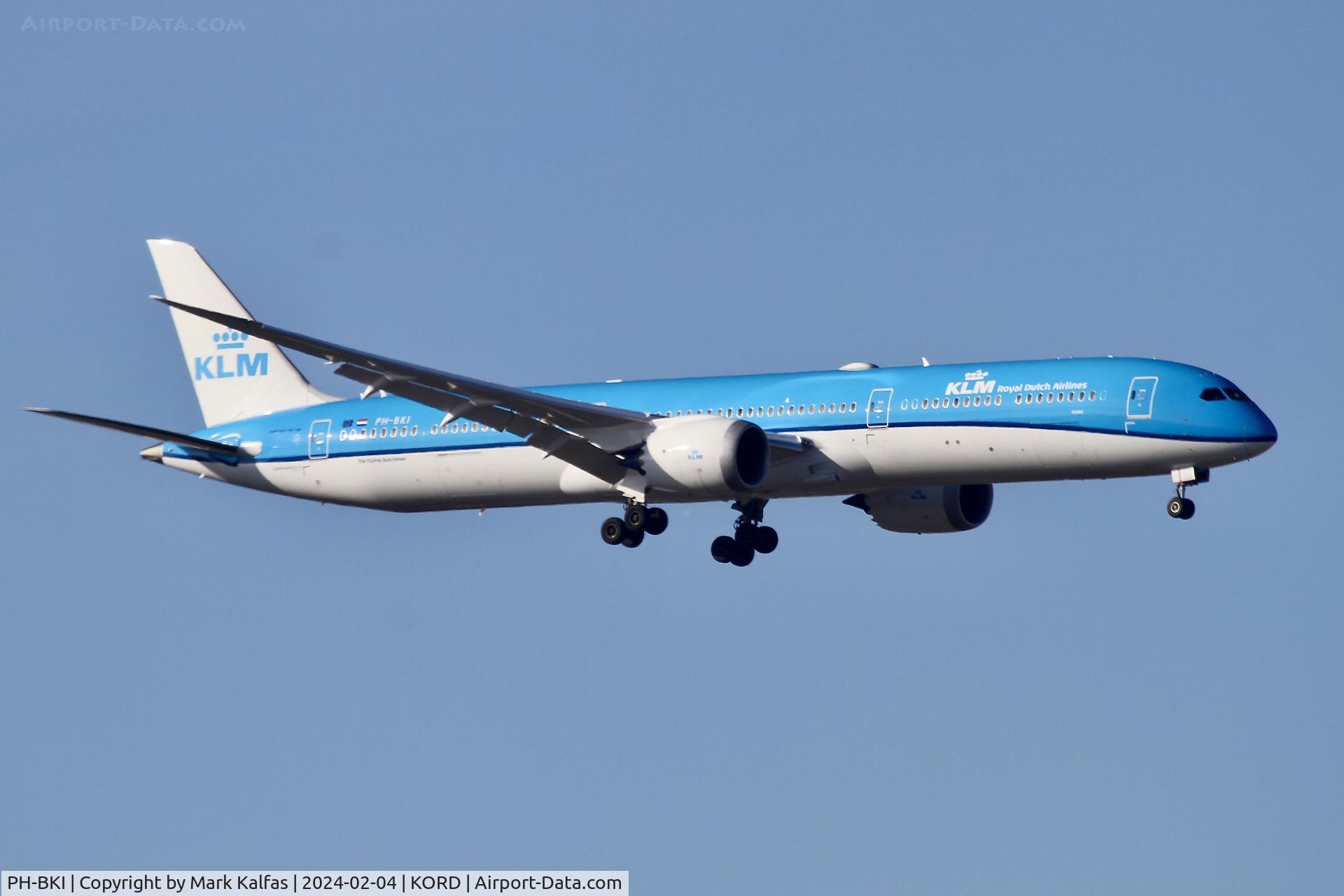 PH-BKI, 2020 Boeing 787-10 Dreamliner C/N 42496, B78X KLM BOEING 787-10 Dreamliner PH-BKI KLM611 EHAM-KORD