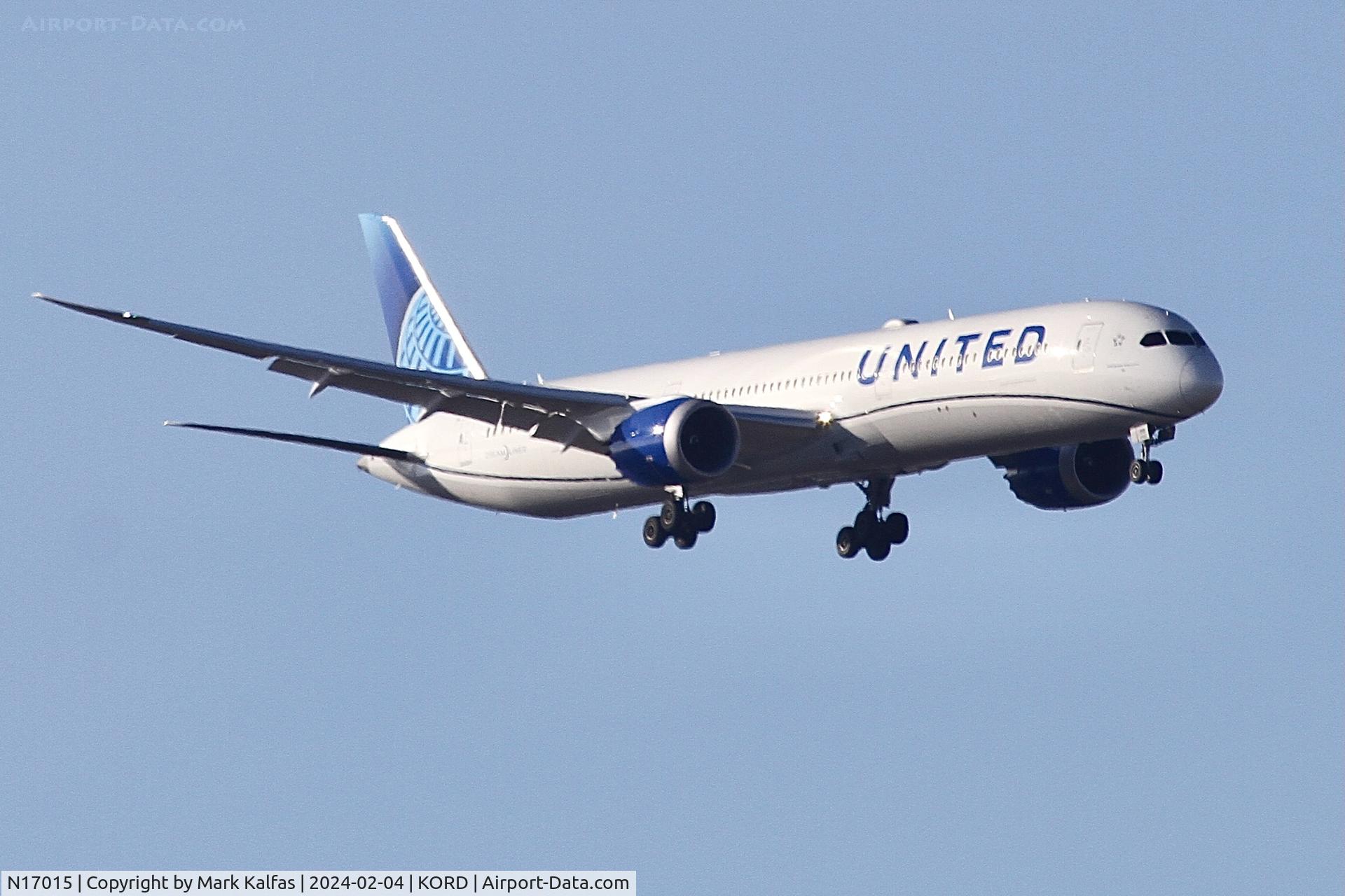N17015, 2023 Boeing 787-10 Dreamliner C/N 66984, B78X United Airlines BOEING 787-10 Dreamliner N17015 UAL906 EDDF-KORD