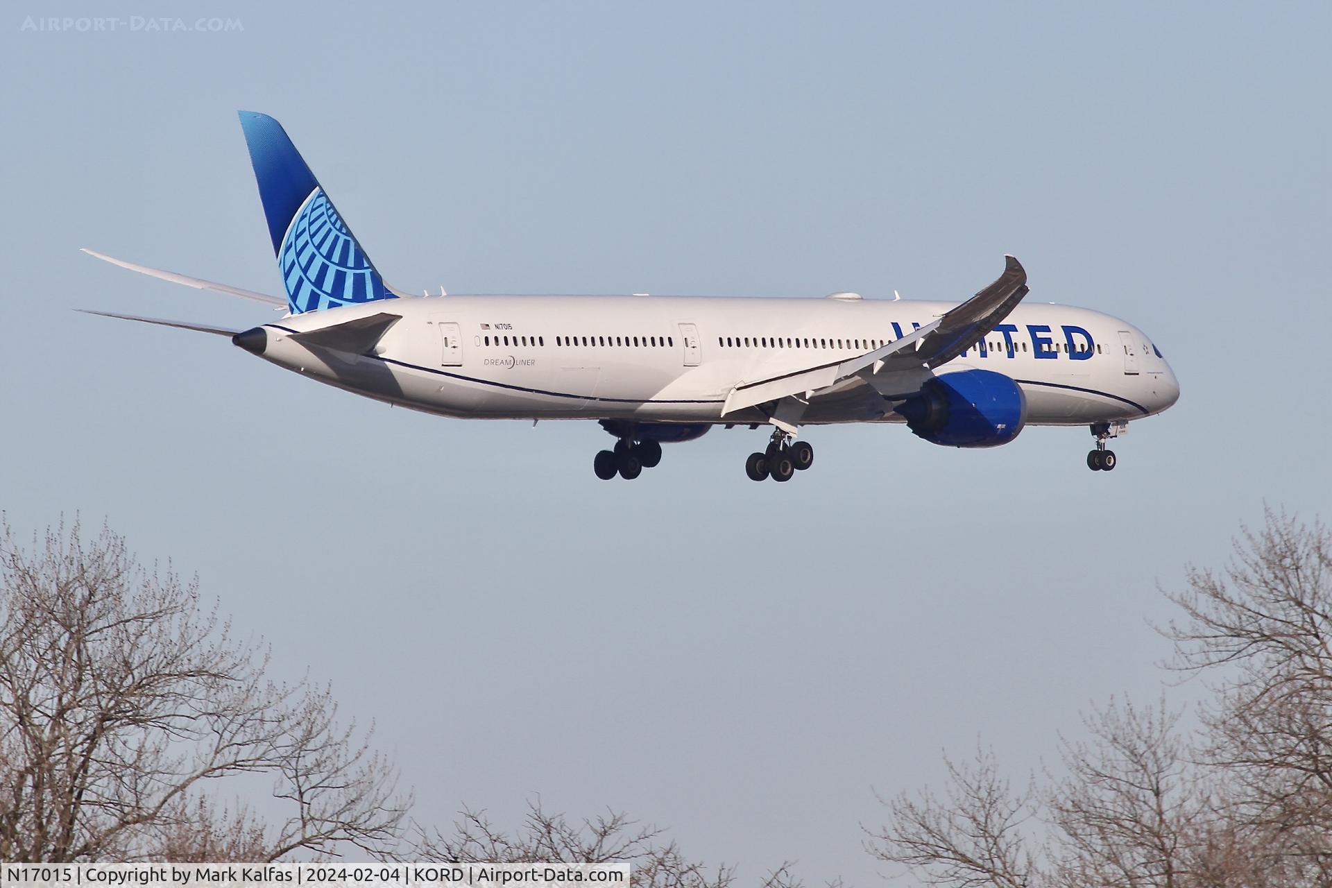 N17015, 2023 Boeing 787-10 Dreamliner C/N 66984, B78X United Airlines BOEING 787-10 Dreamliner N17015 UAL906 EDDF-KORD