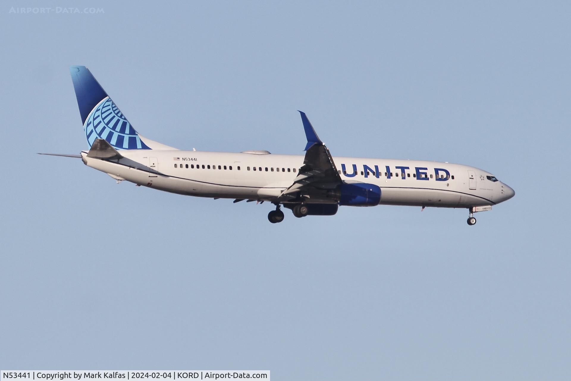 N53441, 2009 Boeing 737-924/ER C/N 30131, B739 United Airlines  BOEING 737-924ER N53441 UAL1983 MIA-ORD