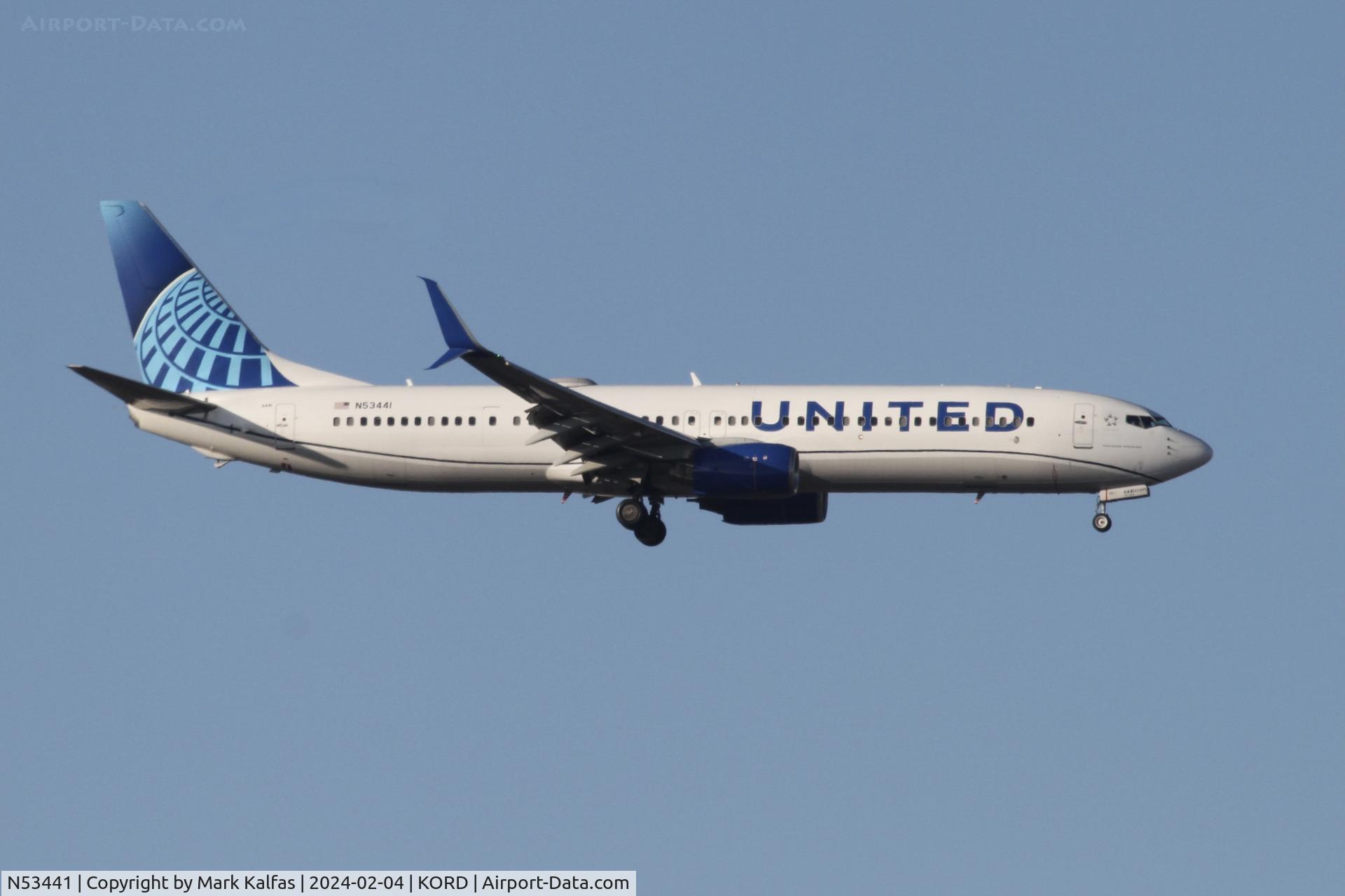 N53441, 2009 Boeing 737-924/ER C/N 30131, B739 United Airlines  BOEING 737-924ER N53441 UAL1983 MIA-ORD
