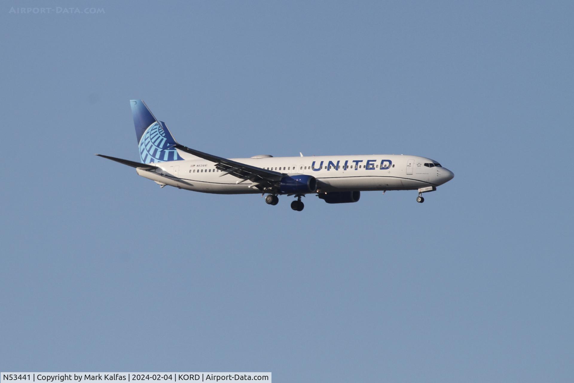 N53441, 2009 Boeing 737-924/ER C/N 30131, B739 United Airlines  BOEING 737-924ER N53441 UAL1983 MIA-ORD