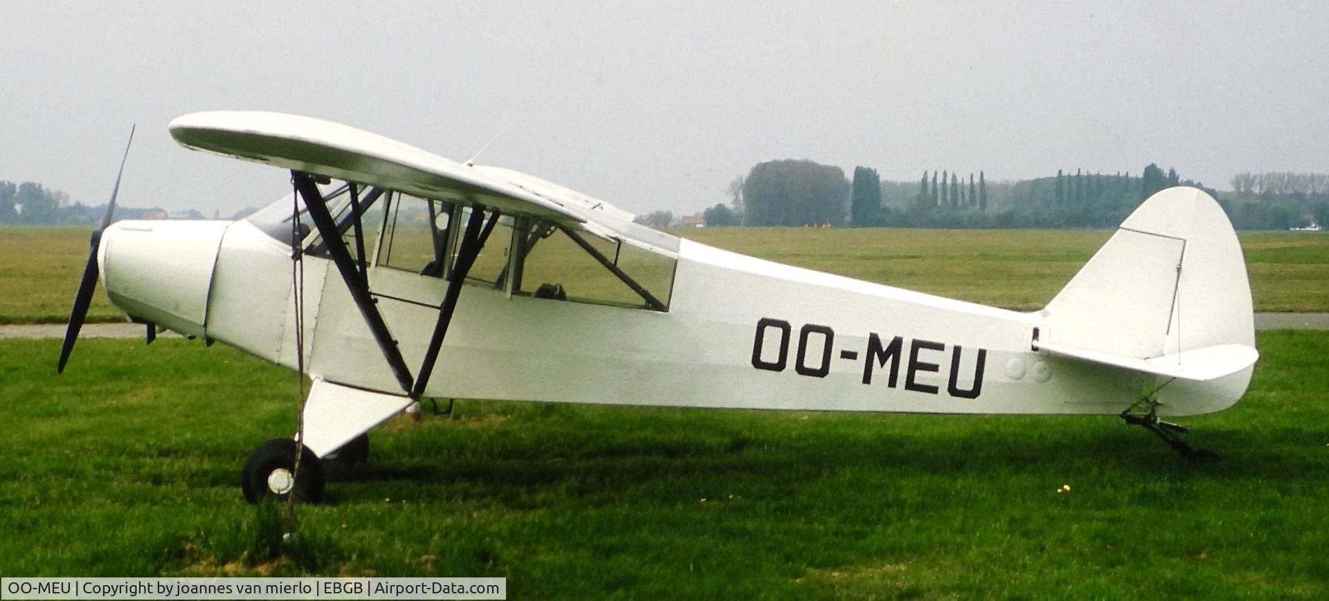 OO-MEU, 1951 Piper L-18C Super Cub (PA-18-95) C/N 18-1629, ex-slide