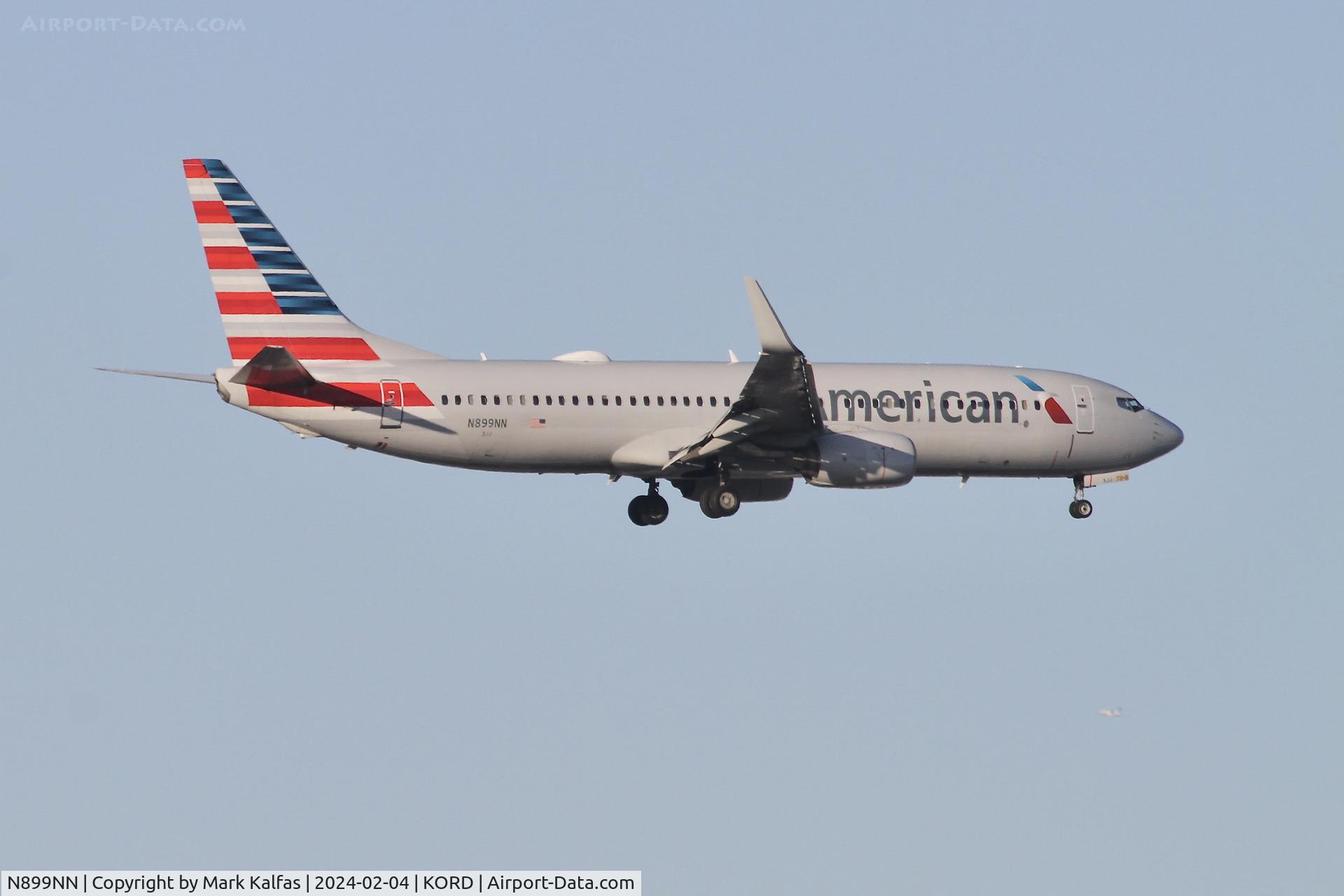 N899NN, 2012 Boeing 737-823 C/N 31151, 738 American Airlines BOEING 737-823  N899NN AAL2458 RSW-ORD