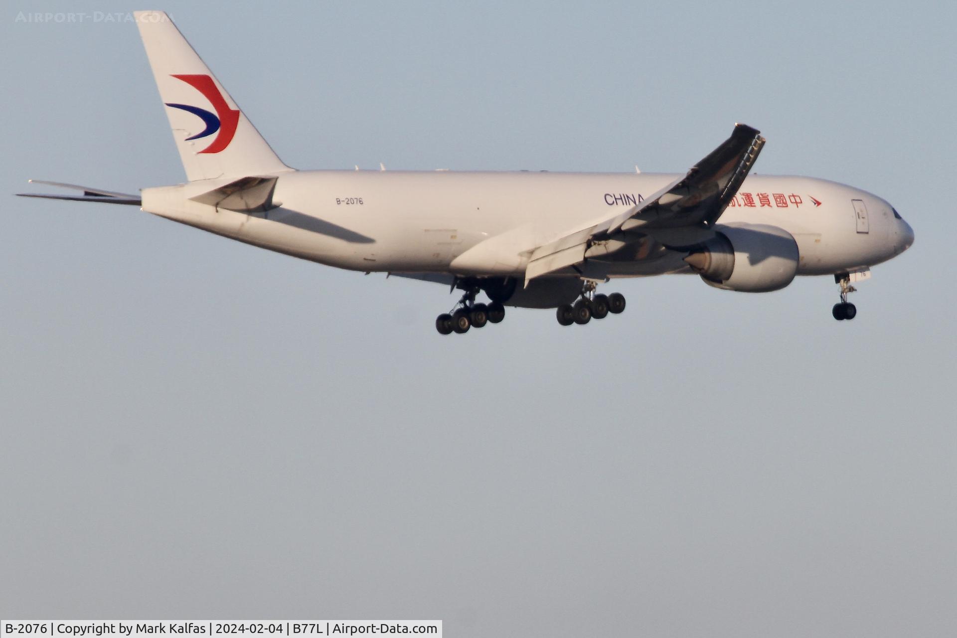 B-2076, 2010 Boeing 777-F6N C/N 37711, B77L China Cargo BOEING 777-200LR Boeing B-2076 CKK225 SEA-ORD