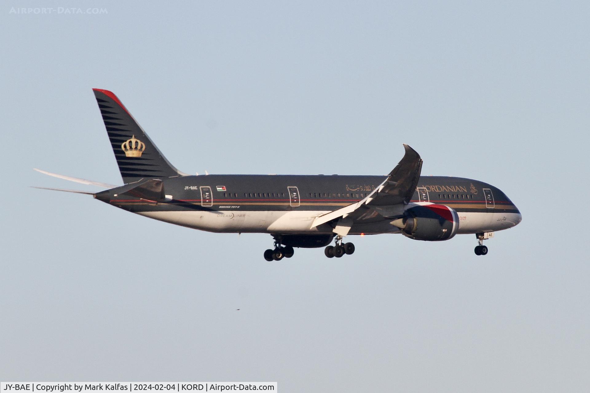JY-BAE, 2014 Boeing 787-8 Dreamliner Dreamliner C/N 37166, B788 Royal Jordanian Boeing 787-8 Dreamliner JY-BAE RJA263 OJAI-KORD